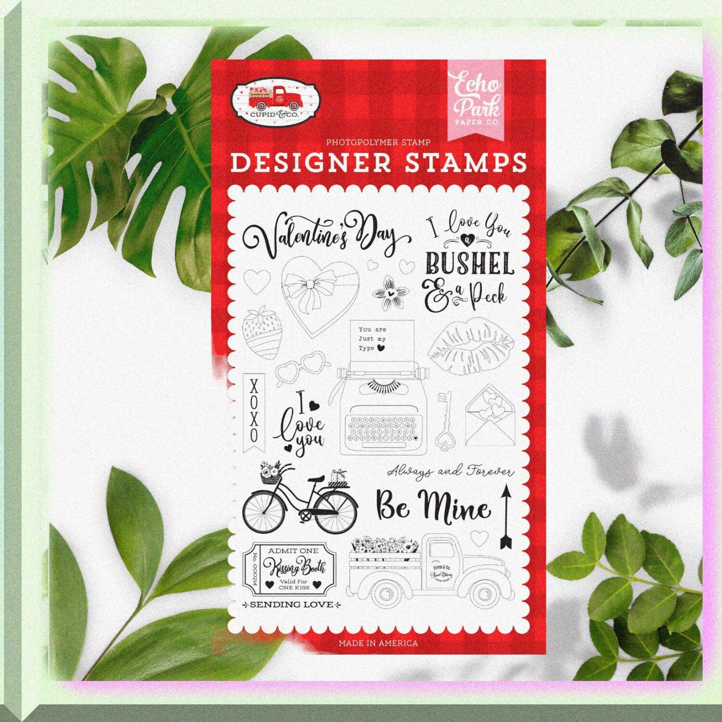 Be Mine Clear Acrylic Stamp Set
