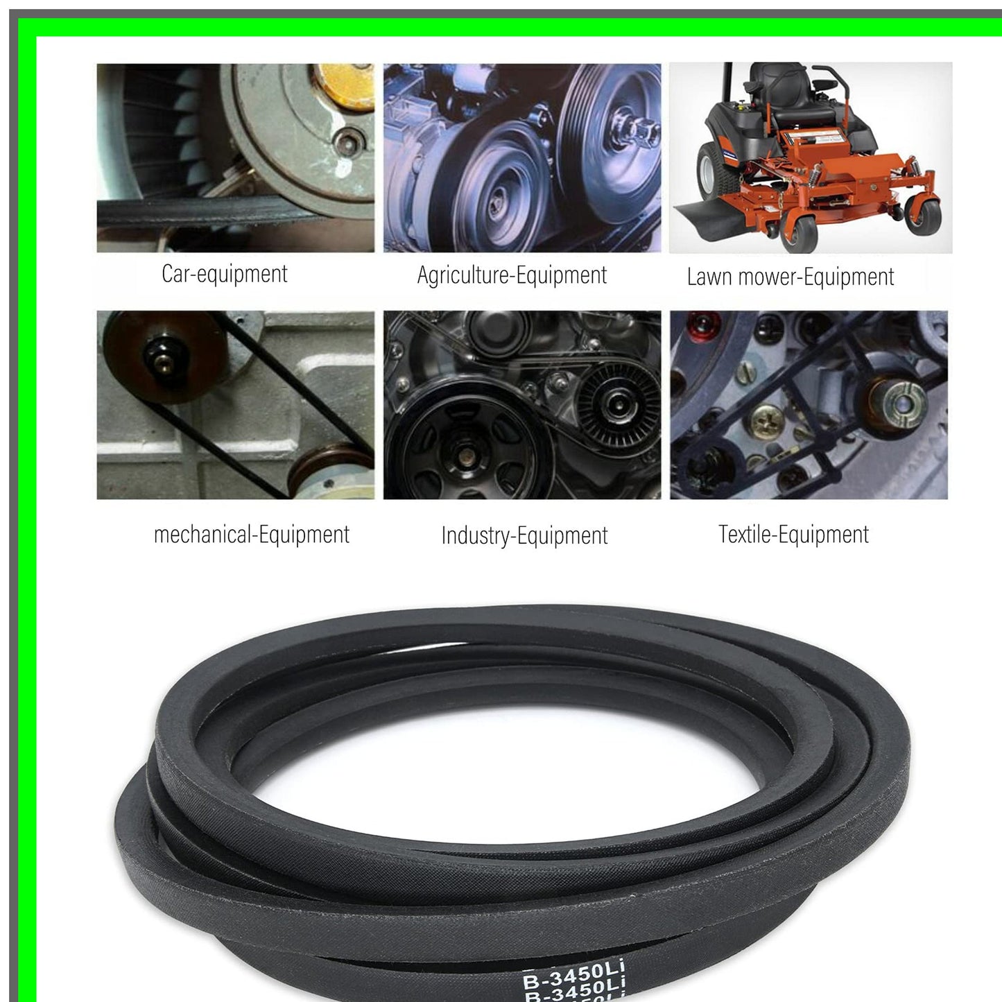 48-Inch Mower Deck Belt Replacement for Husqvarna Poulan YTH Models
