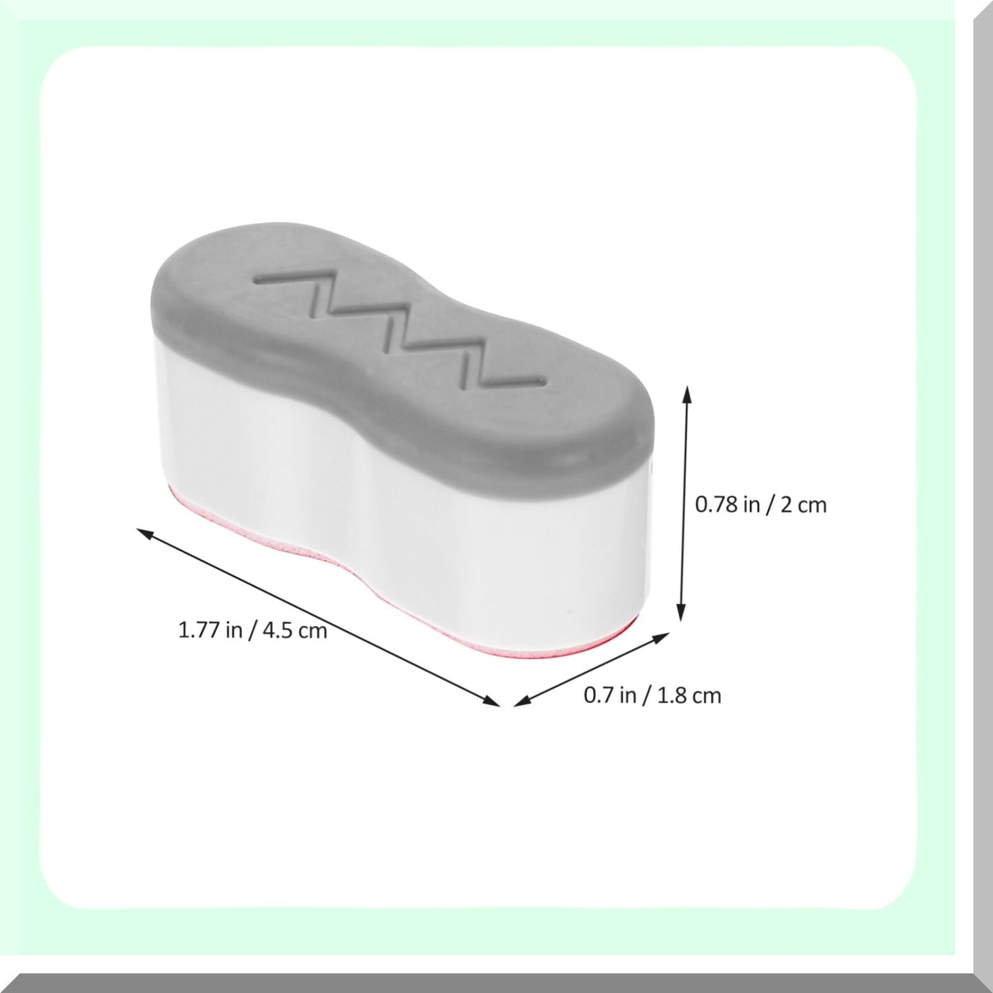 8 Pieces White Replacement Tet Seat Bumpers