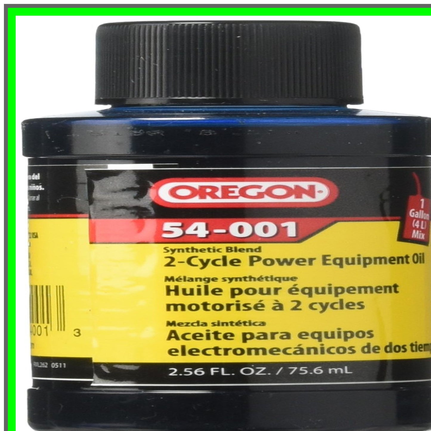 2-Cycle Stroke Engine Oil for Small Engines, 2.56 oz Performance Blend