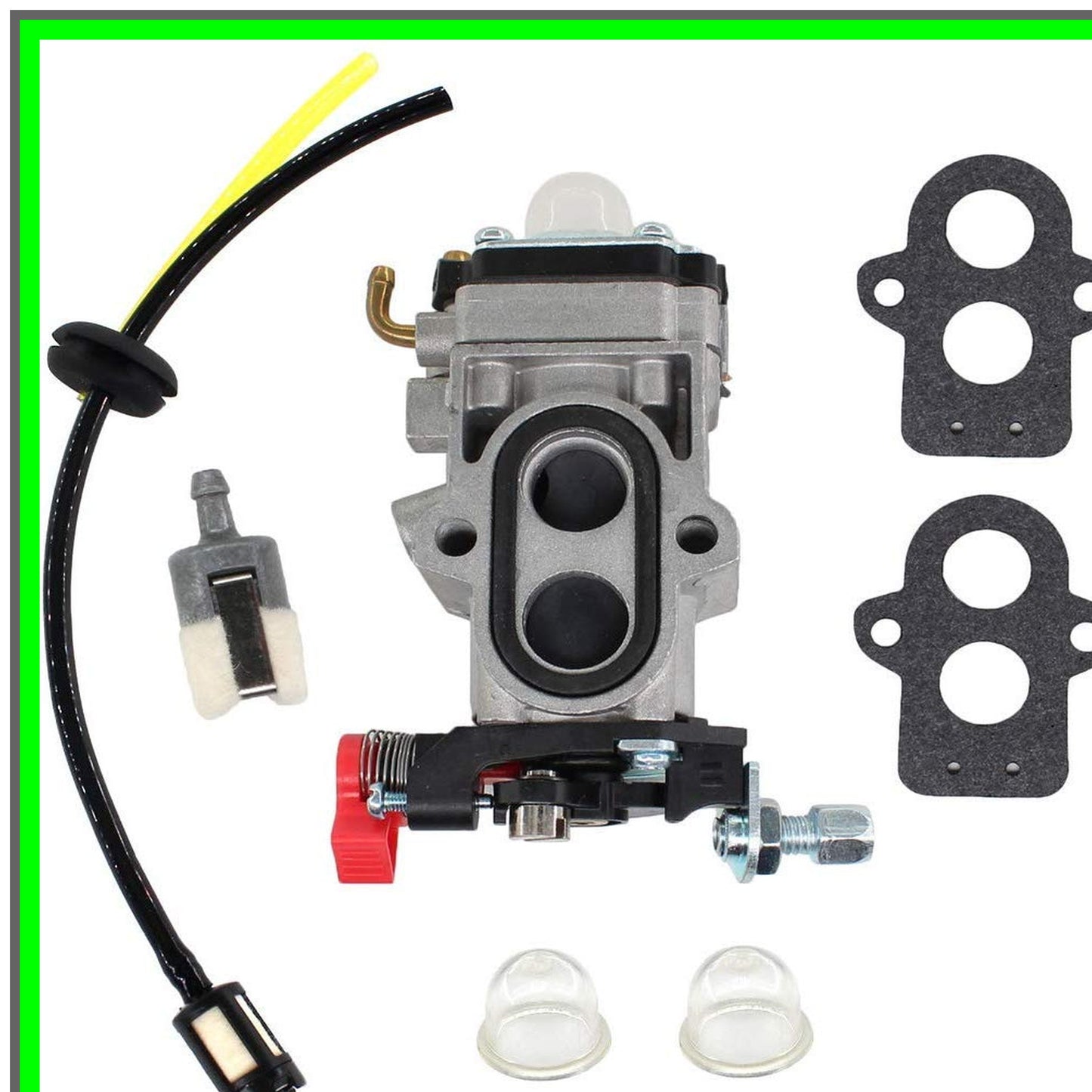 Redmax EBZ8500 Carburetor Fuel Line Kit for Walbro WYA-172-1 Blower