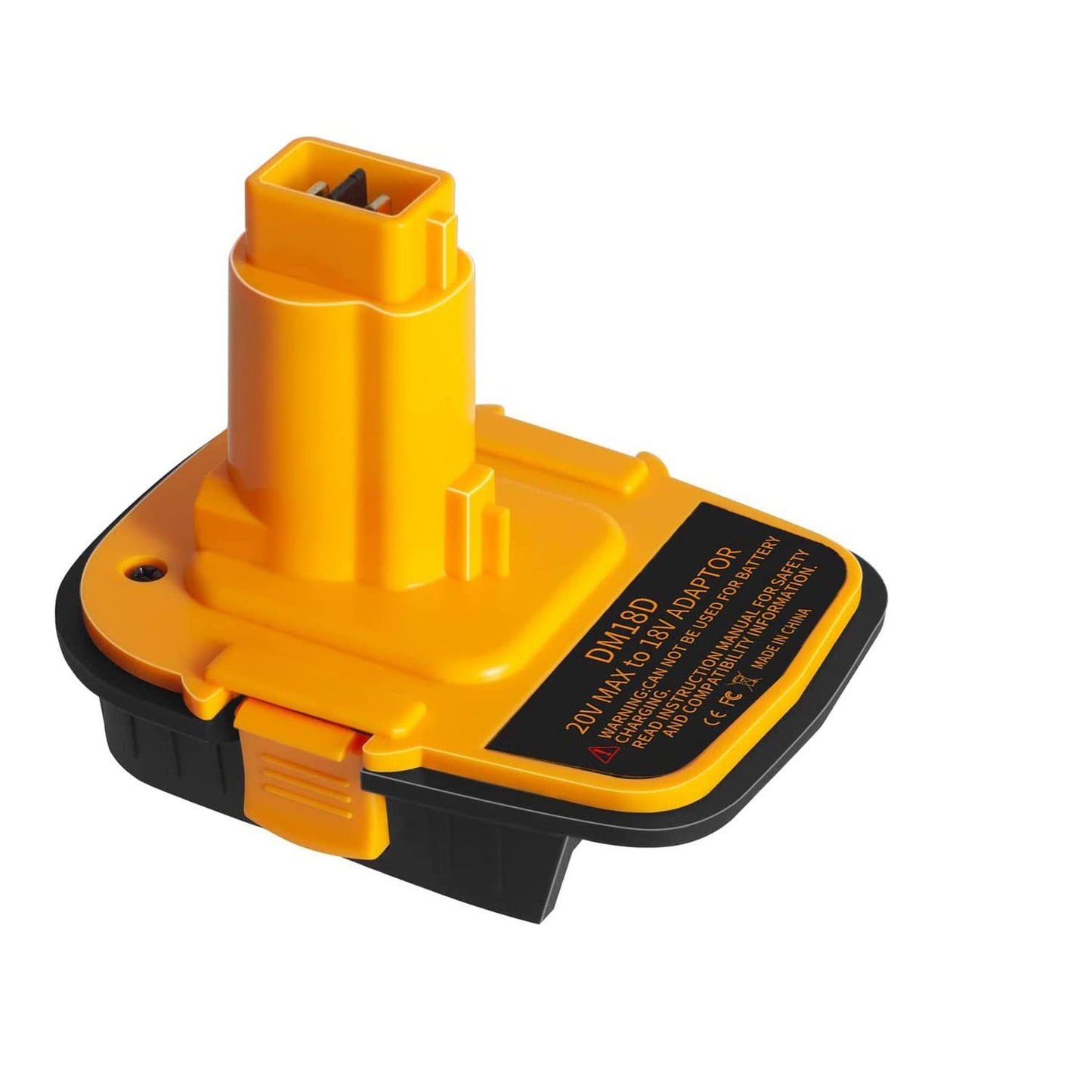 18V to 20V Battery Adapter for Milwaukee M18 Tools with USB Compatibility