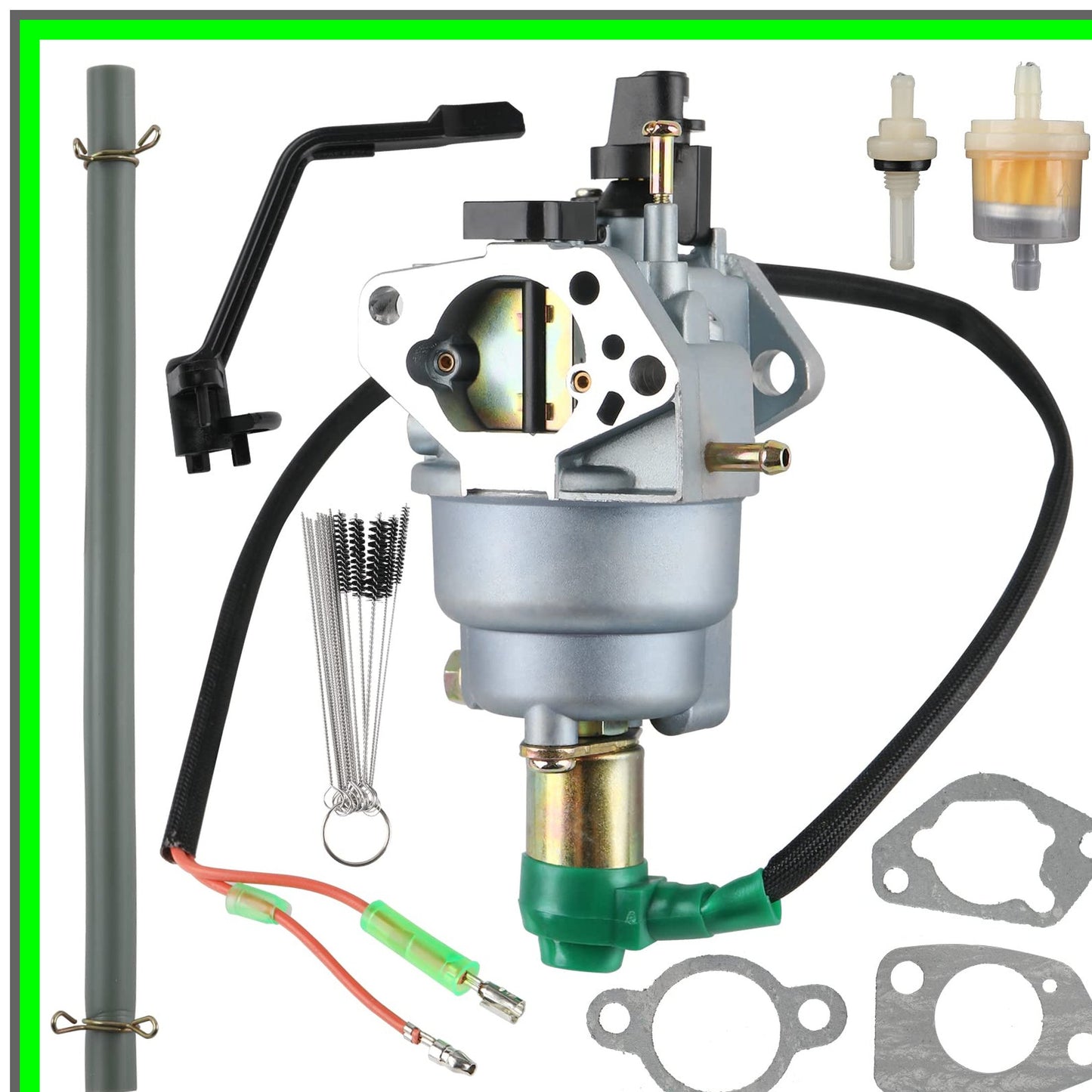 Predator 420CC Generator Carburetor Kit with Fuel Filter and Gaskets
