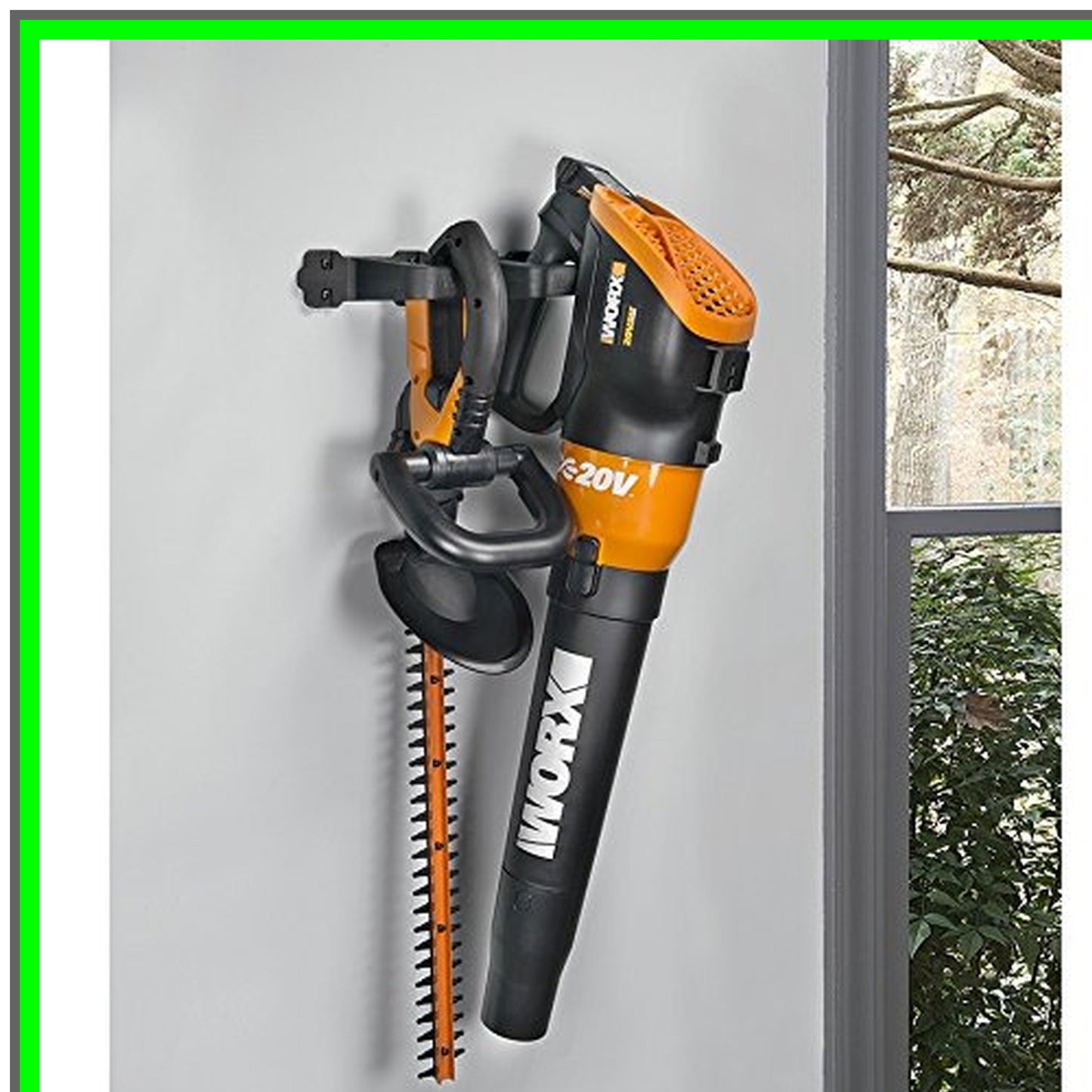 Efficient Wall Mount Tool Organizer for Garage and Workshop Storage