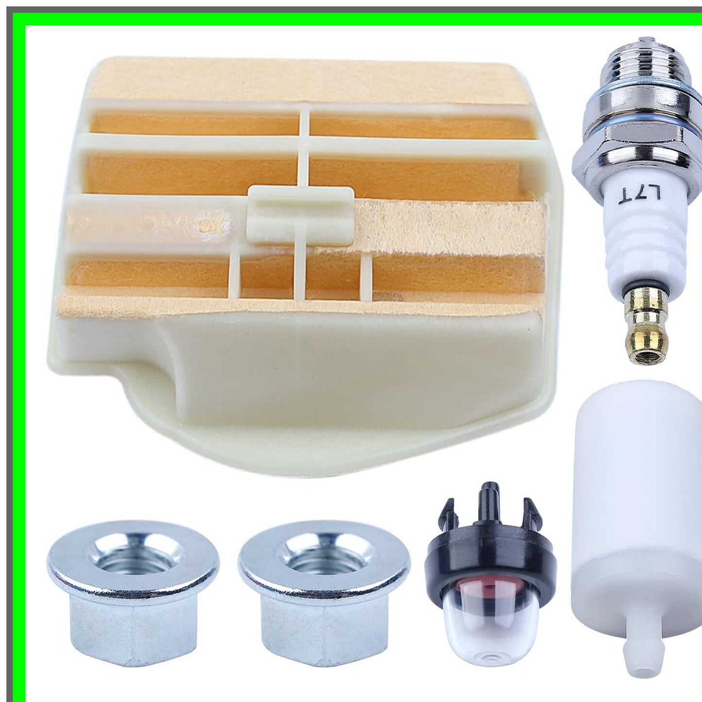 Chainsaw Tune Up Kit with Air Filter, Fuel Filter, Spark Plug, and More