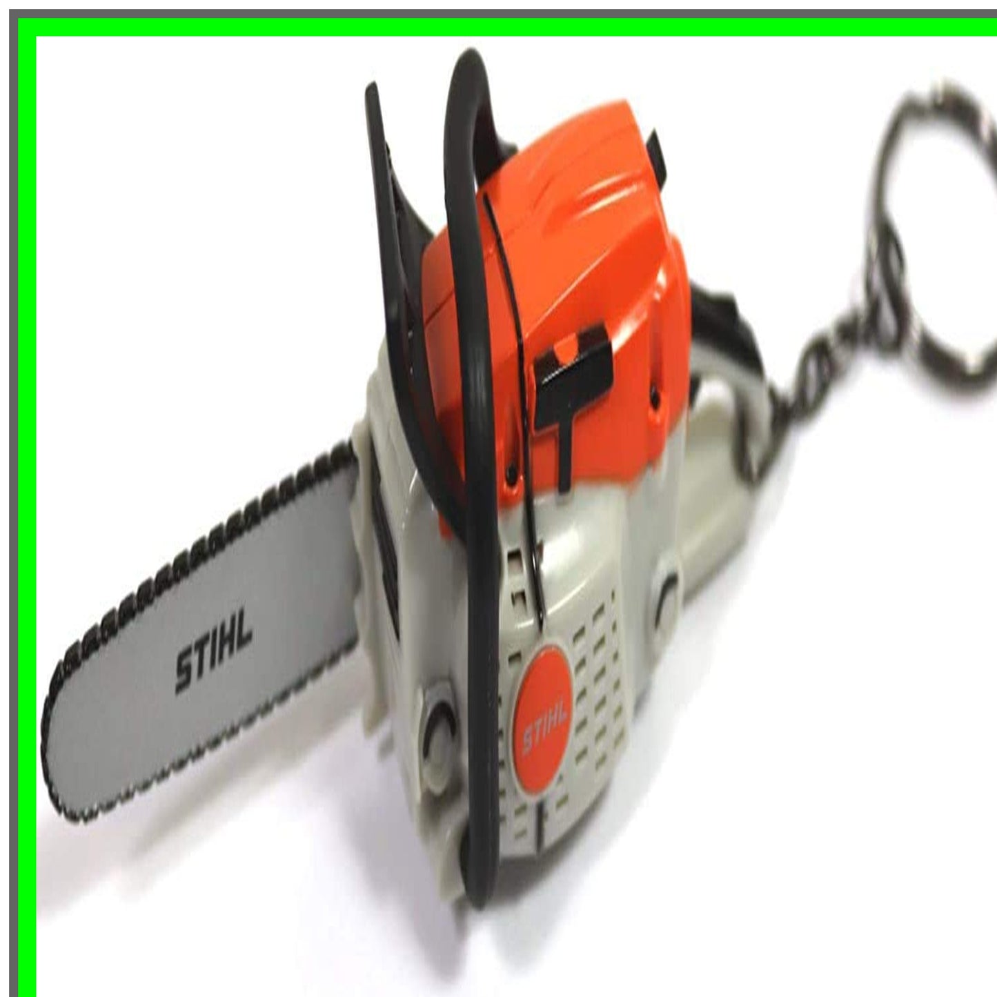 Chainsaw Keychain with Sound and Batteries Included