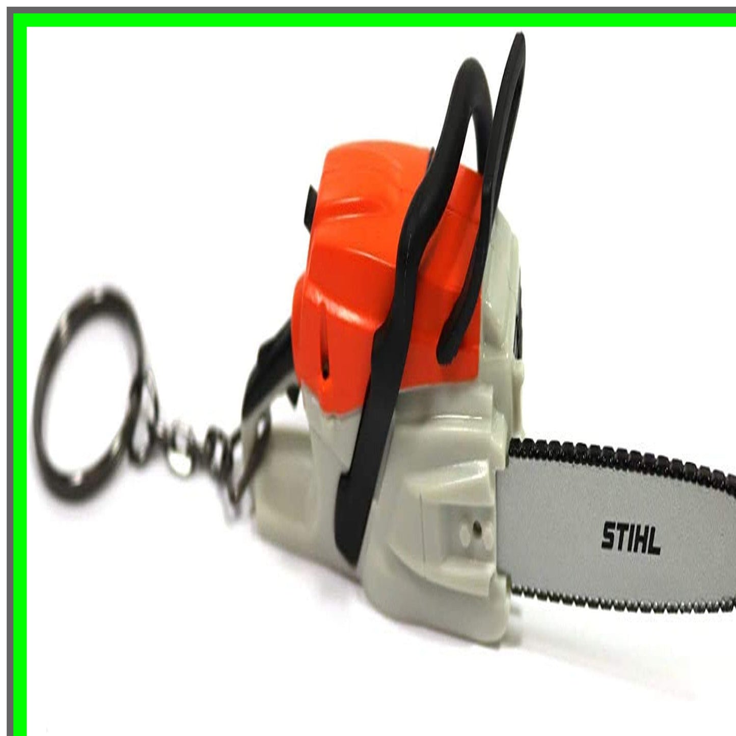 Chainsaw Keychain with Sound and Batteries Included