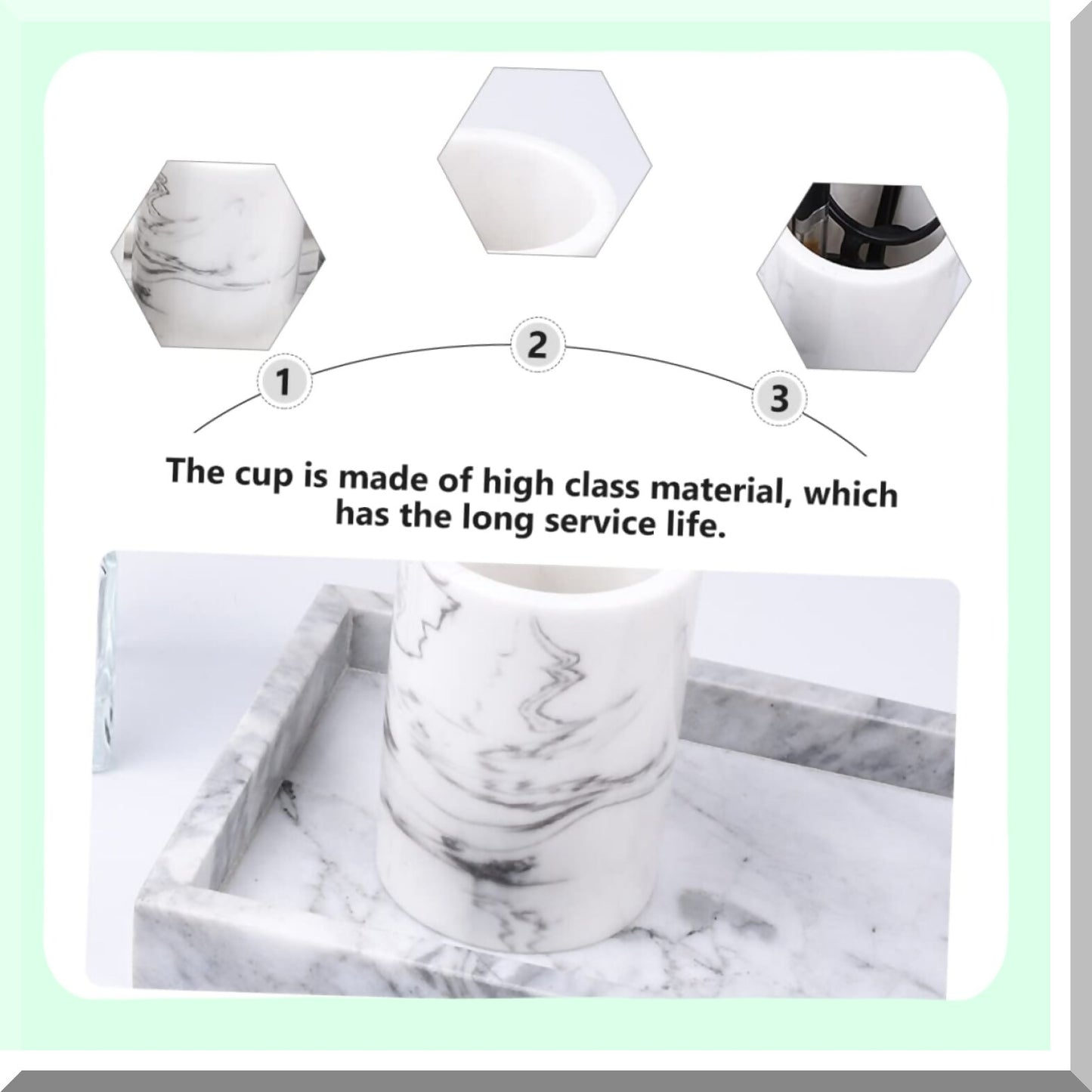 Marbling Marble Tumbler Cup for Kids 10cm