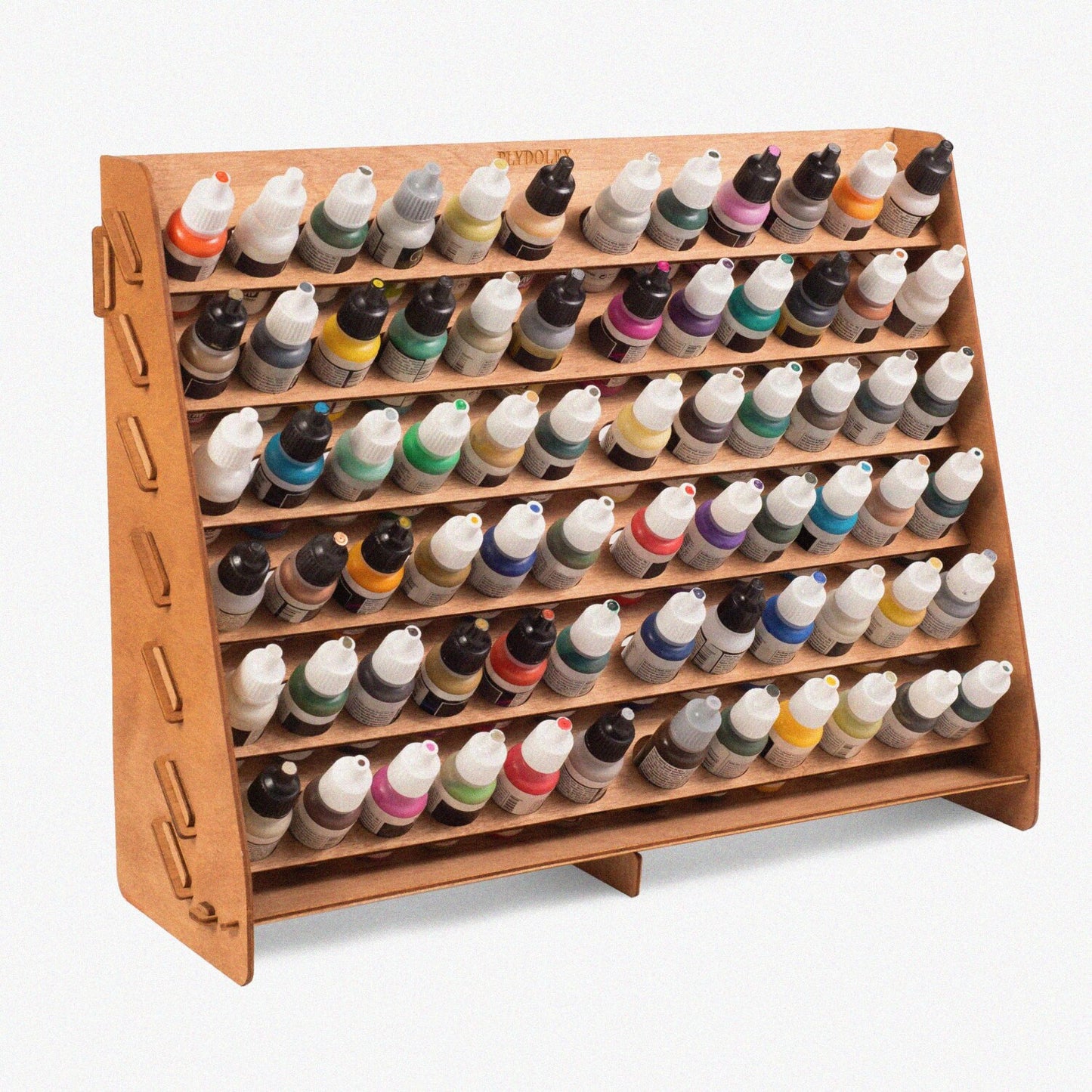 Paint Rack Organizer for Vallejo Miniature Paints 72 Holes