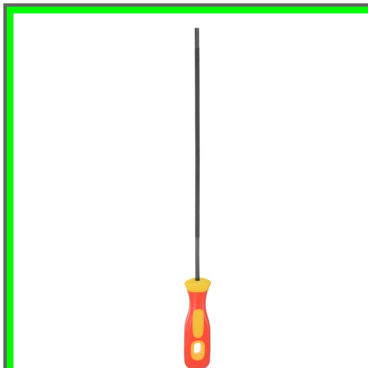 High Carbon Chainsaw File 5/32" Round Rasp with Ergonomic Handle