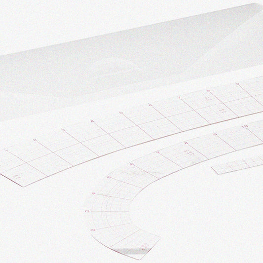 Curve Ruler Set Compatible with various craft projects
