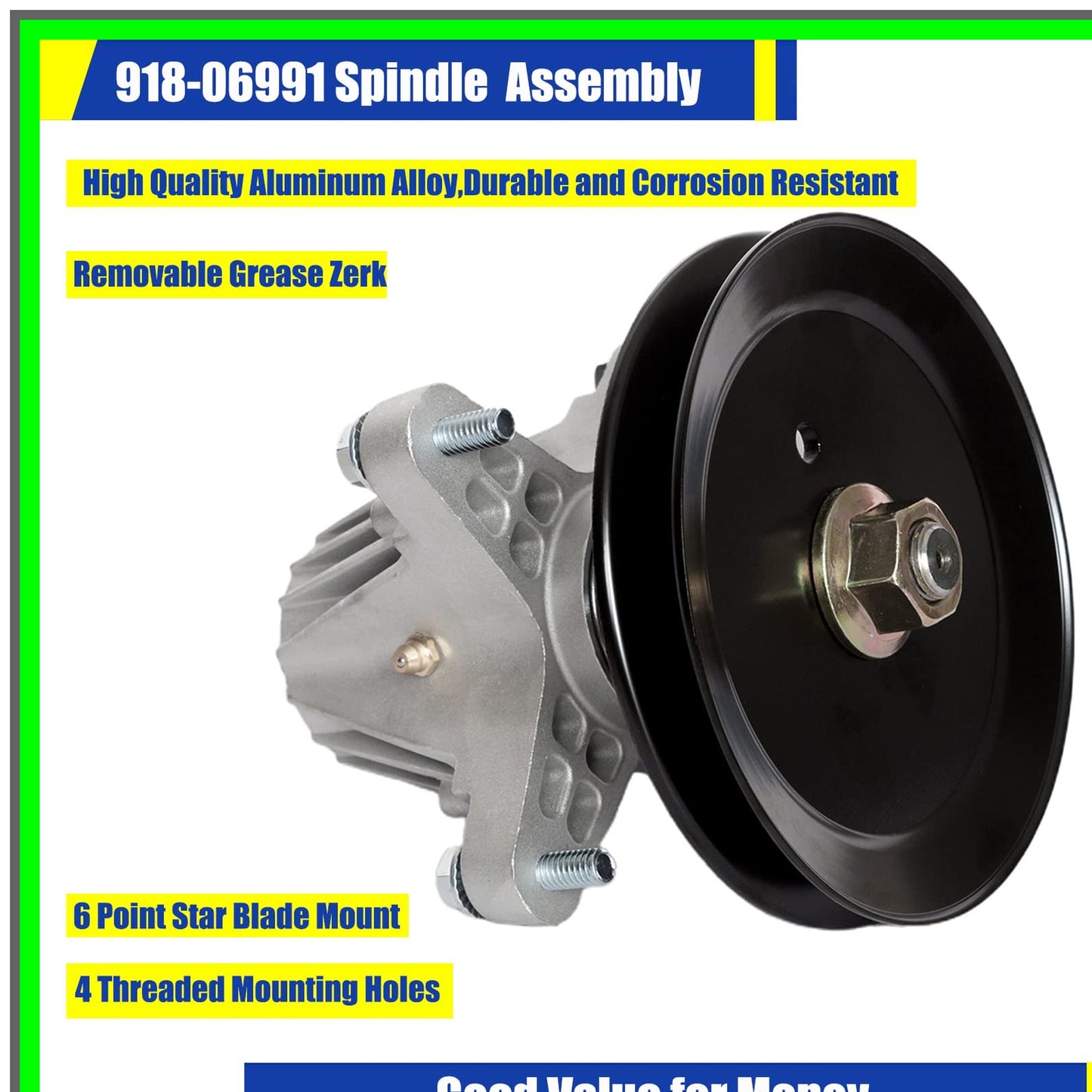 Troy Bilt Spindle Assembly for 42" Mower Deck Models T1000 T1200 T1400 T1800