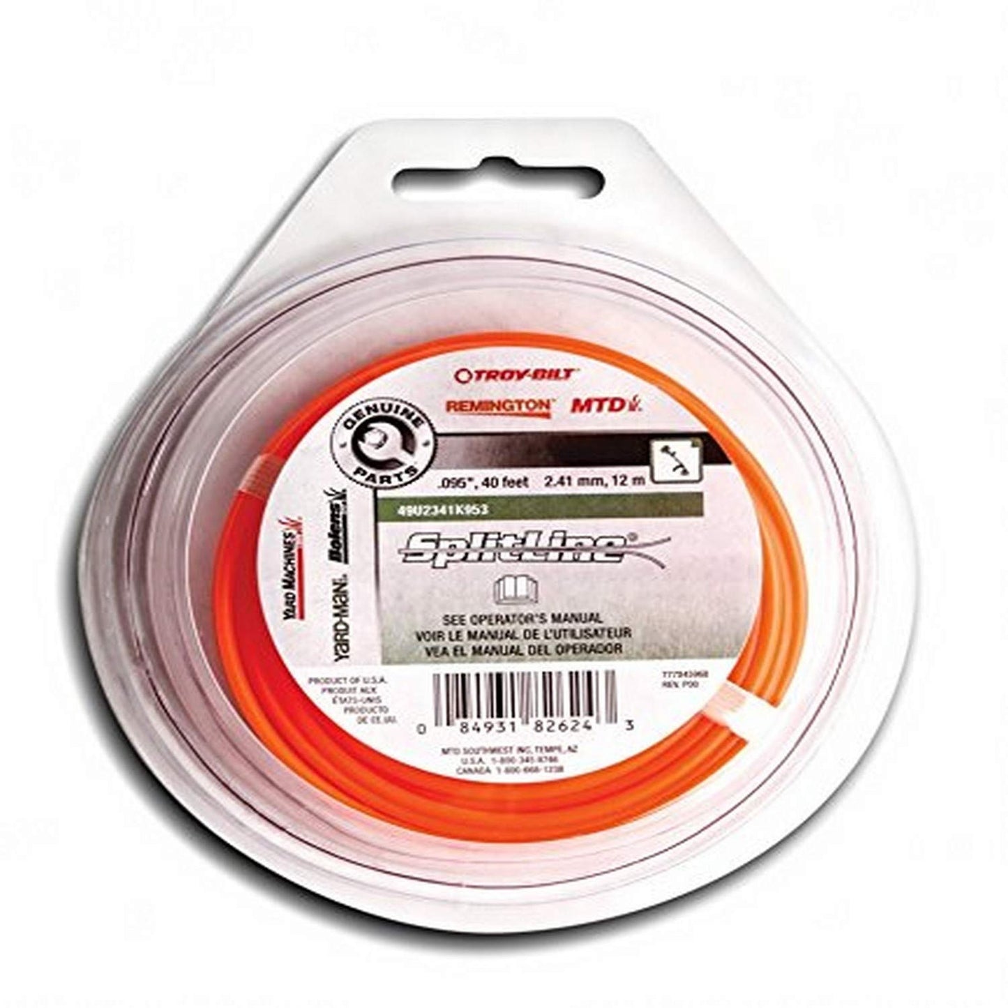 High-Performance 095" Trimmer Line for Efficient Lawn Care