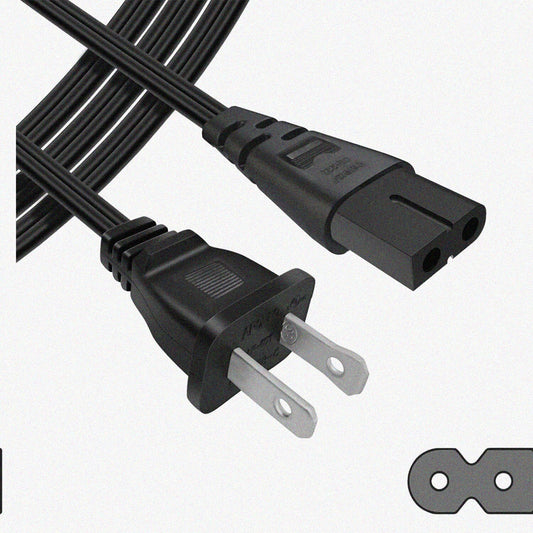 AC Power Cord Compatible with Sewing Machines and Vizio TV