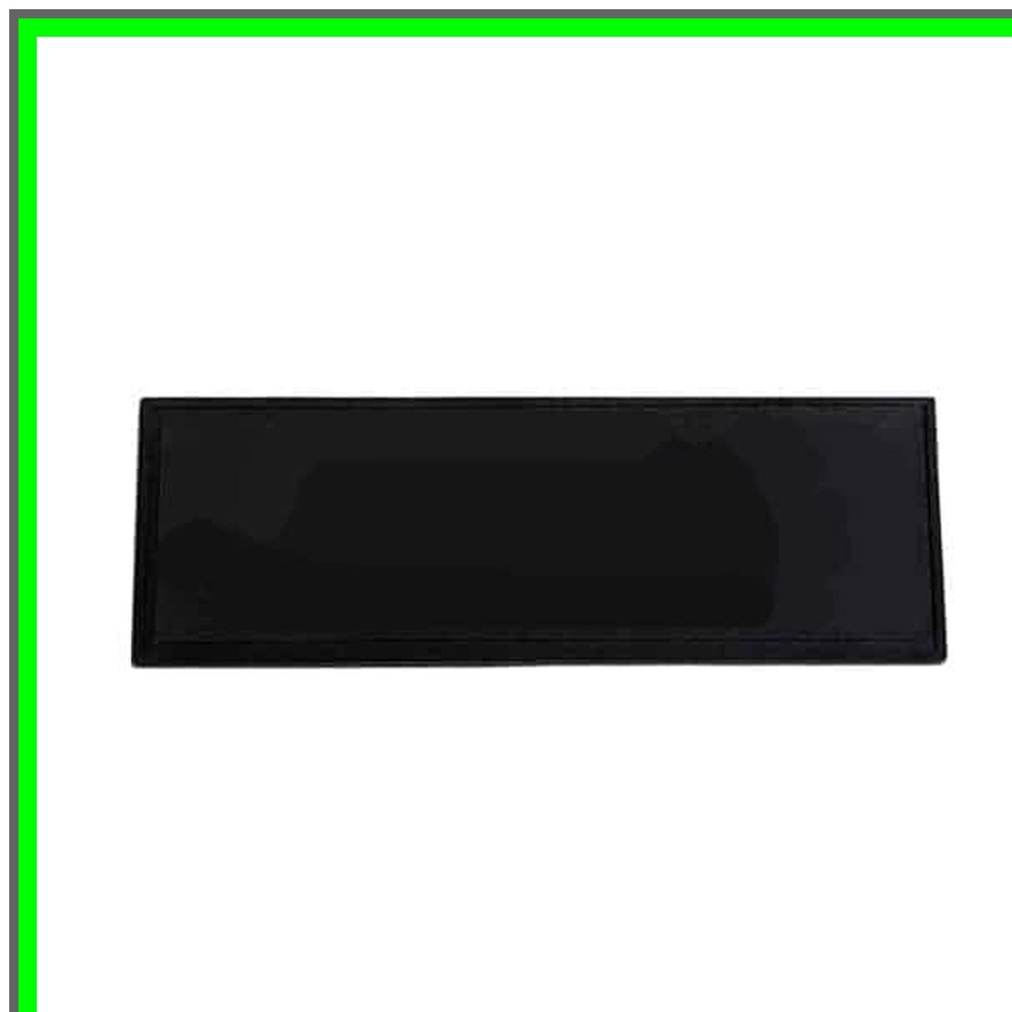 Black Deus Durable Rubber Patch for Versatile Outdoor Gear