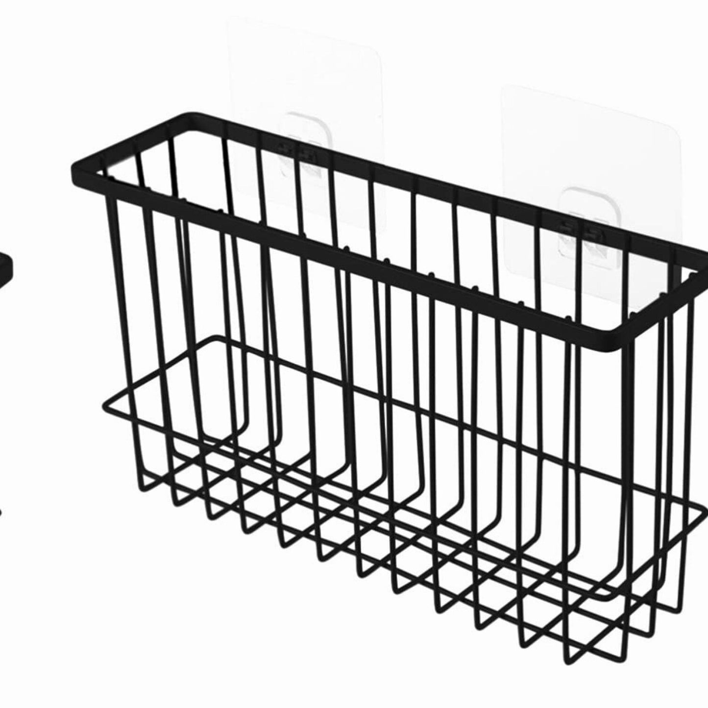 Wire Storage Basket Black 26.2x14.6x7.6cm