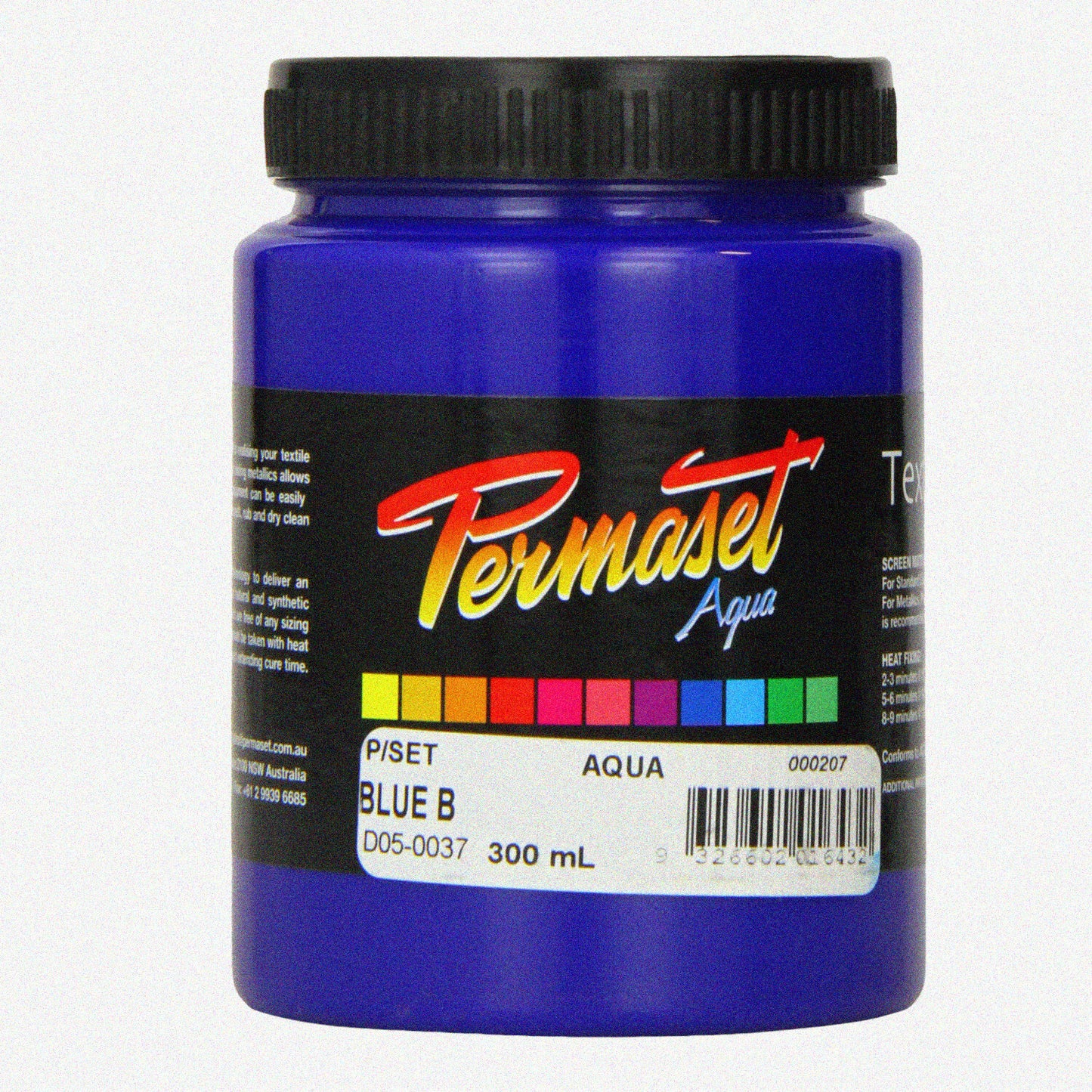 AquaBlue Standard 300ml Screen Printing Ink