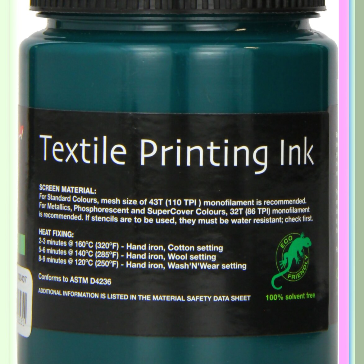 EcoSplash Green B 300ml Fabric Screen Printing Ink