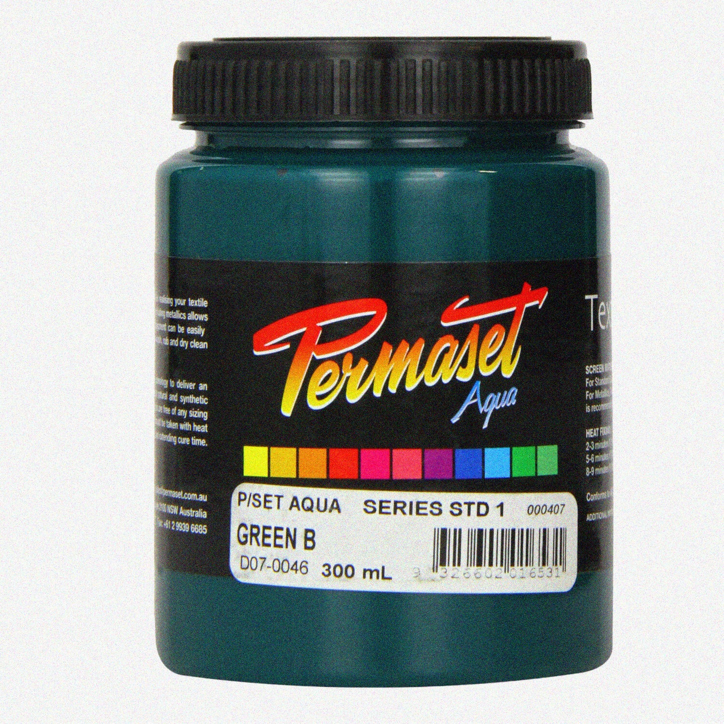 EcoSplash Green B 300ml Fabric Screen Printing Ink