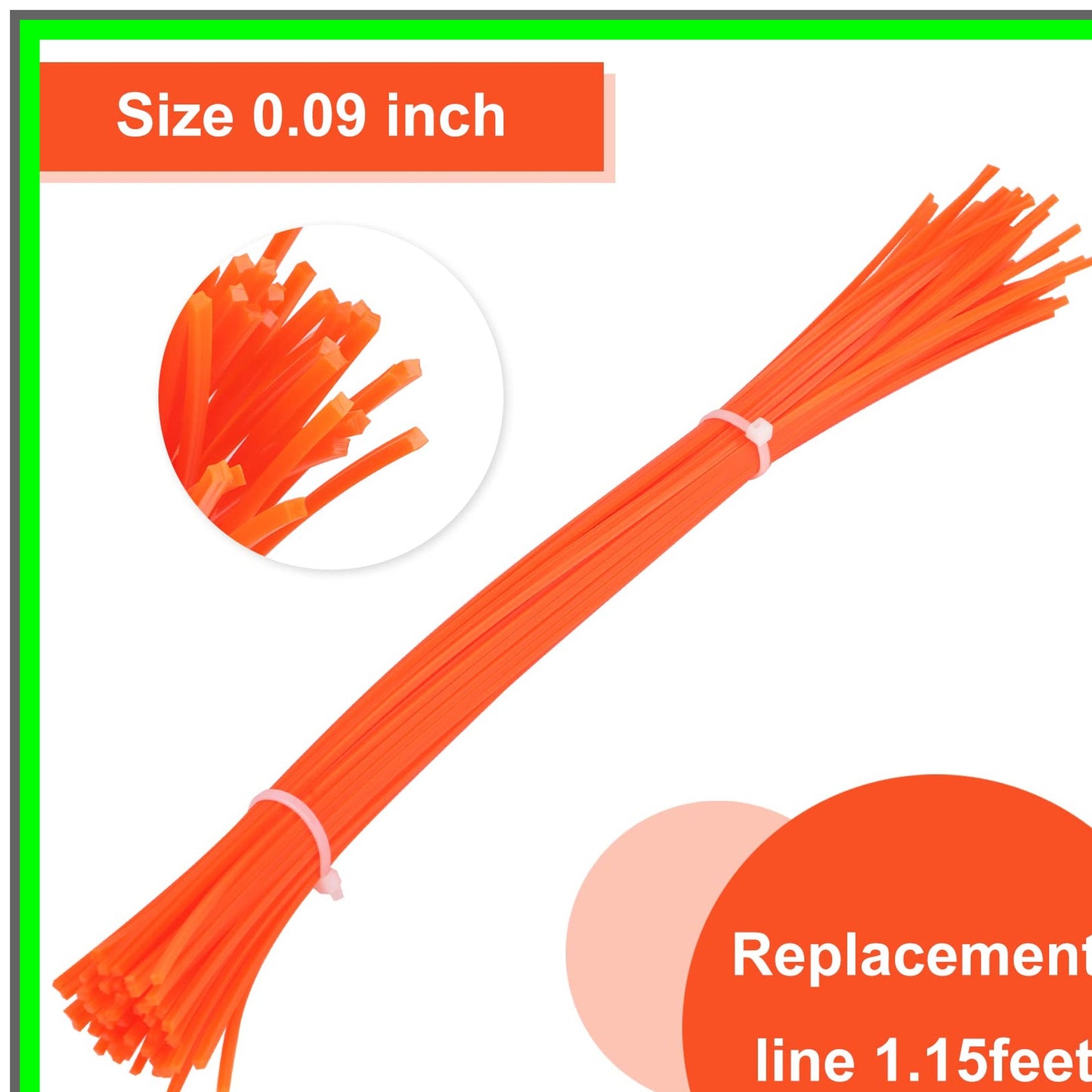 Efficient 80-Pack Replacement Line for Worx 13" Electric Leaf Mulcher