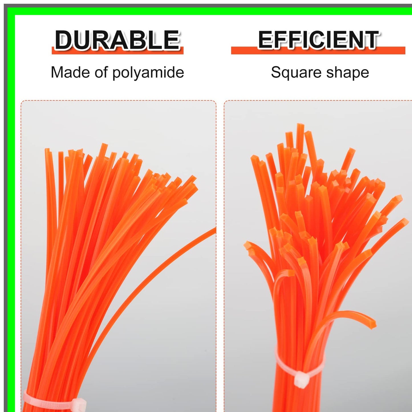 Efficient 80-Pack Replacement Line for Worx 13" Electric Leaf Mulcher