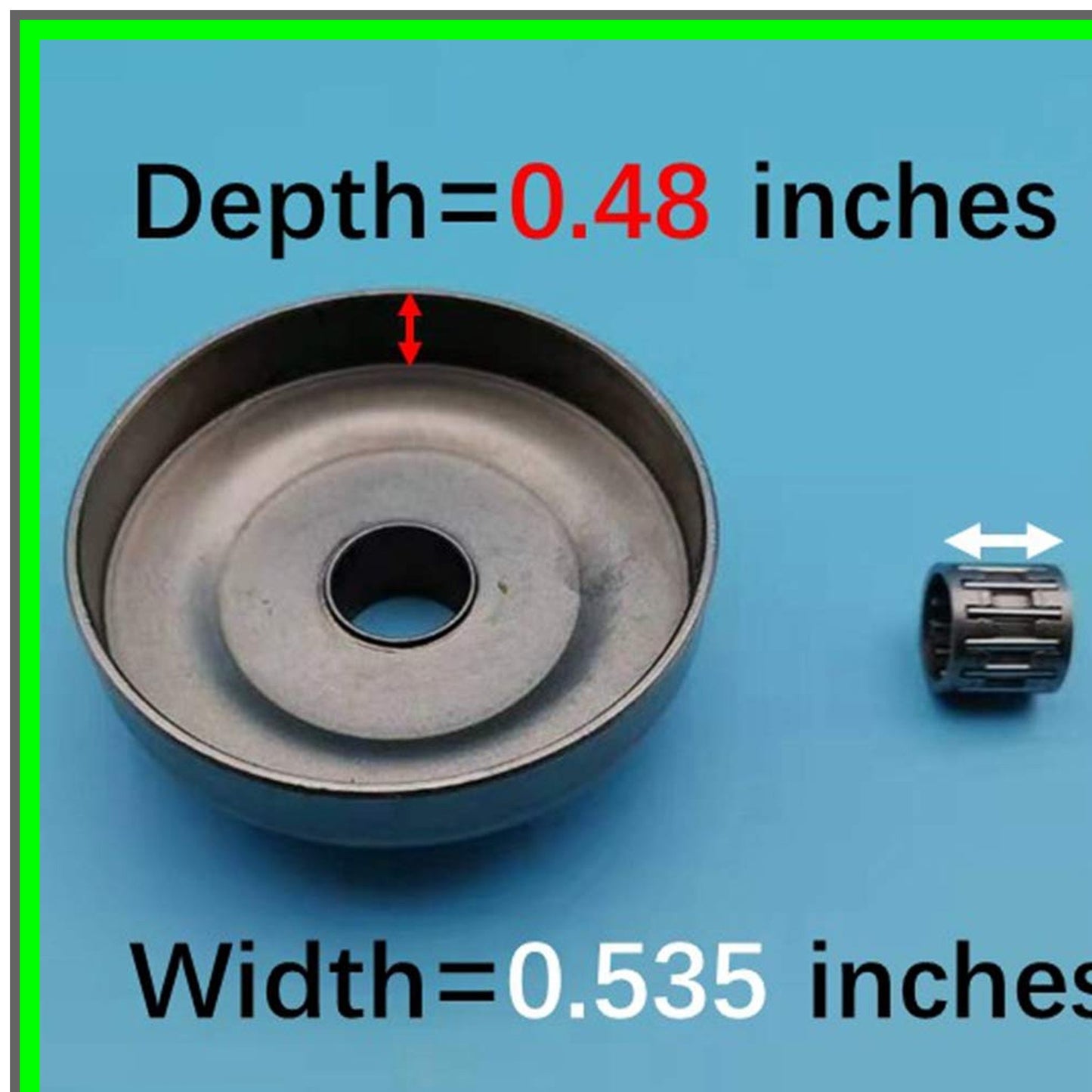 Husqvarna Chainsaw Clutch Drum Sprocket Needle Bearing Replacement Z20