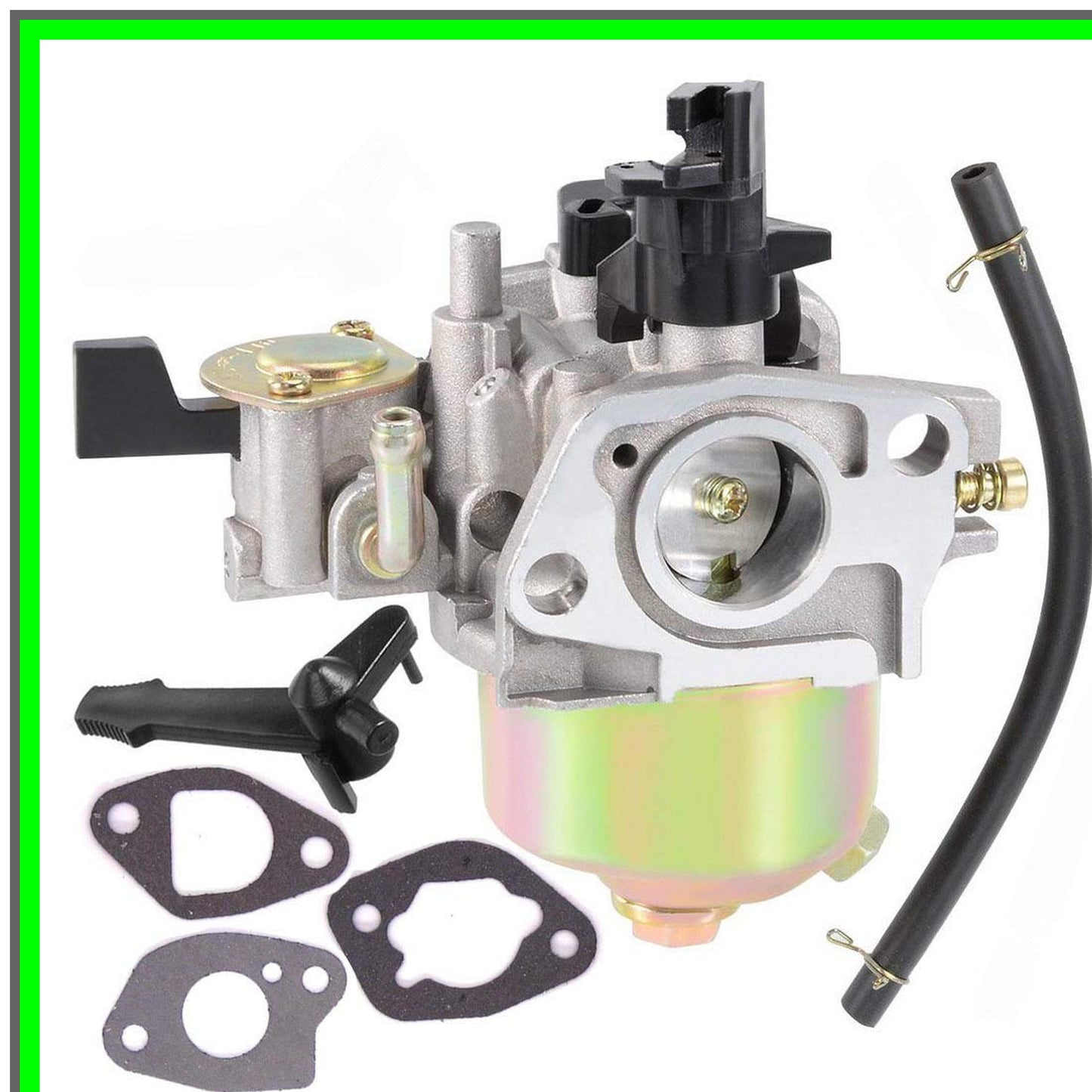 Honda GX160 GX200 Carburetor Replacement with Gaskets for 5.5hp 6.5hp Engines