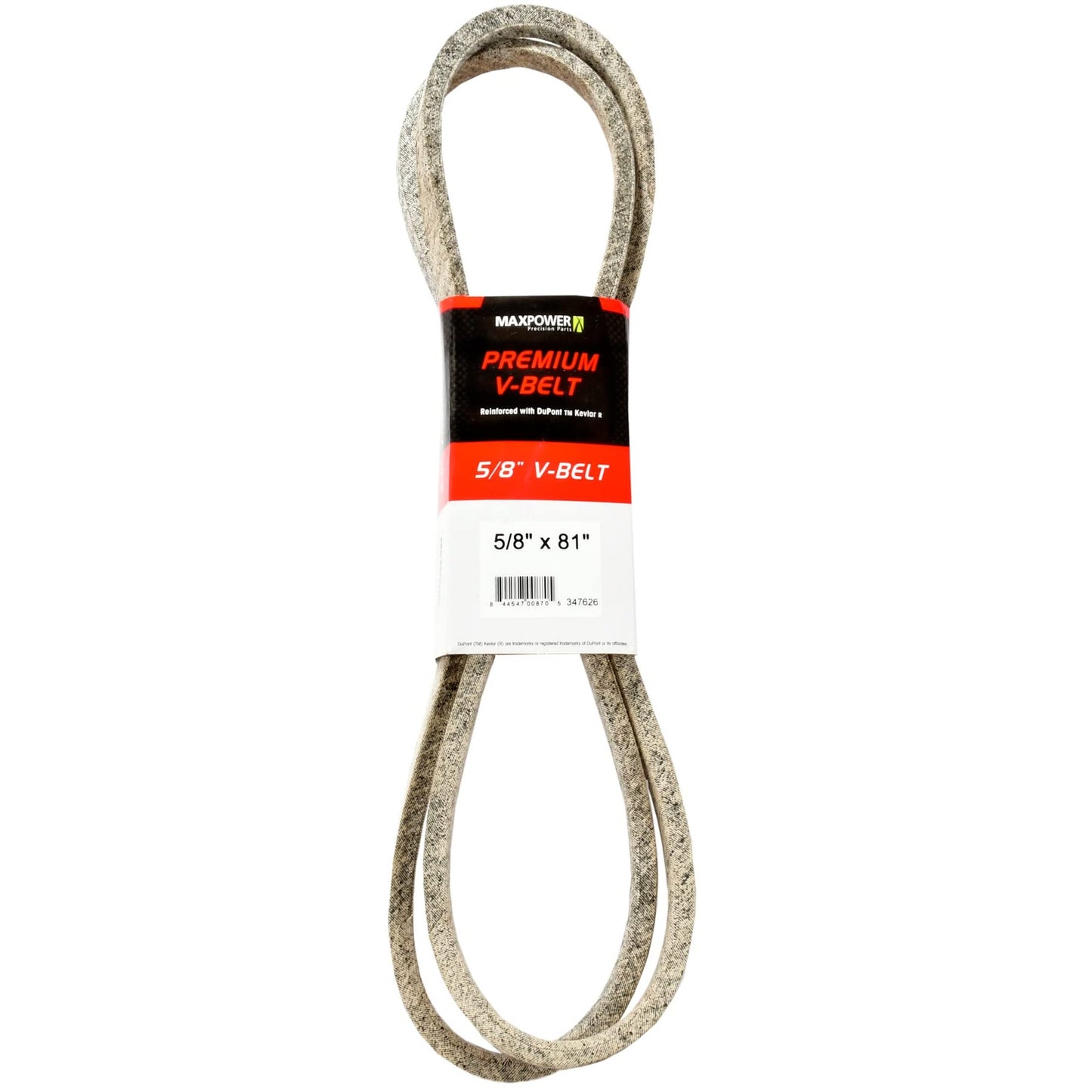 Kevlar Reinforced Heavy-Duty Belt 5/8" x 81" for Ultimate Durability