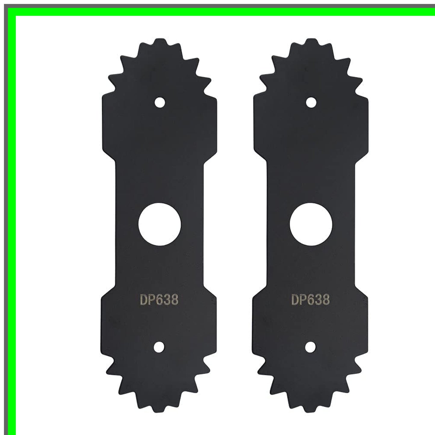 Dual Edger Blades 8-5/8" with Teeth for Ryobi RY13050 RY15518 RY40030