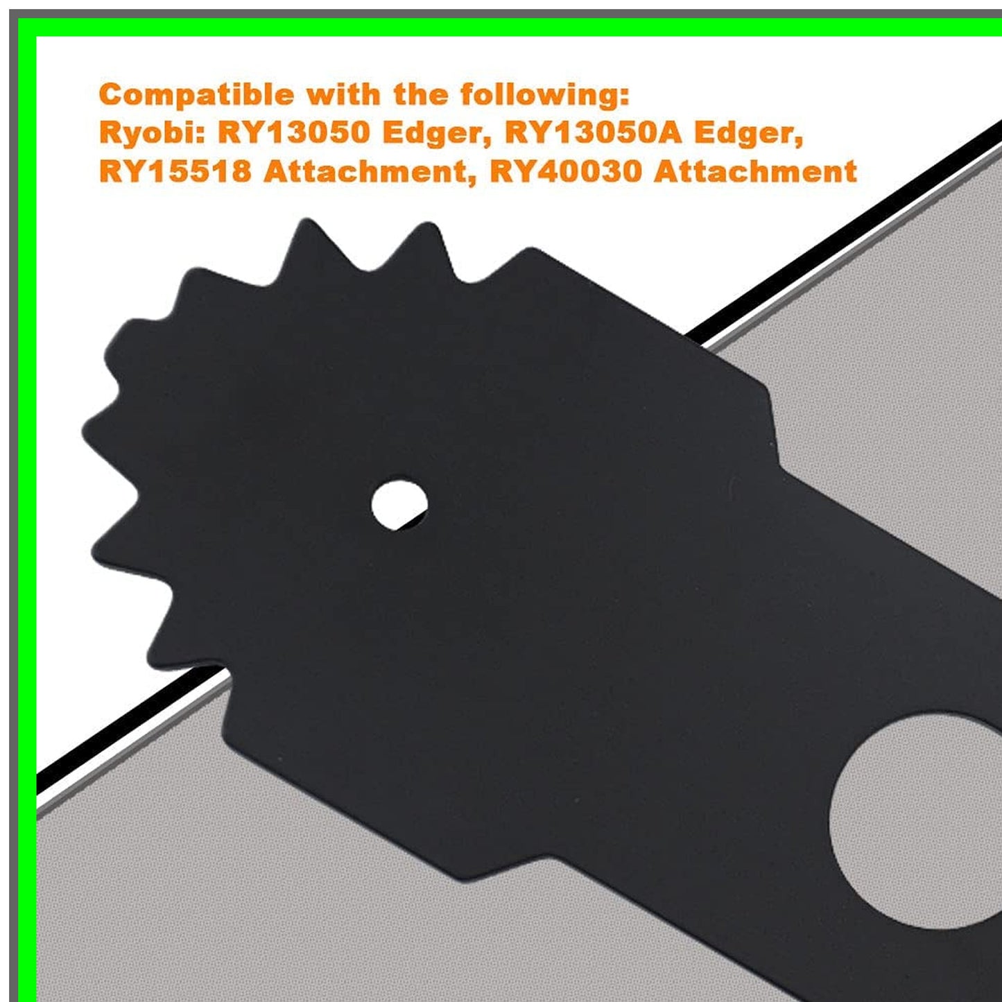 Dual Edger Blades 8-5/8" with Teeth for Ryobi RY13050 RY15518 RY40030