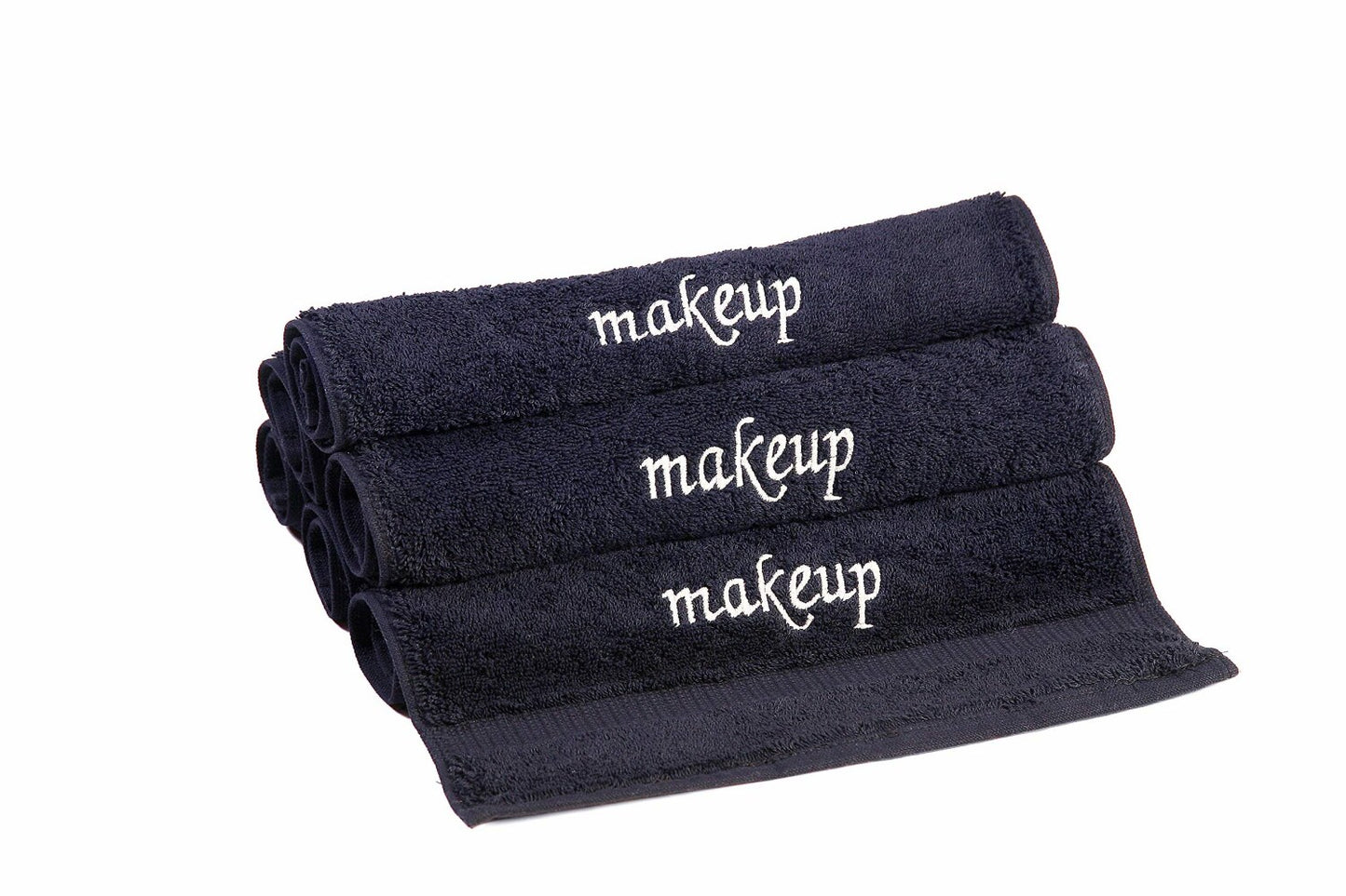 Premium Turkish Cotton 6-Piece Black Towels