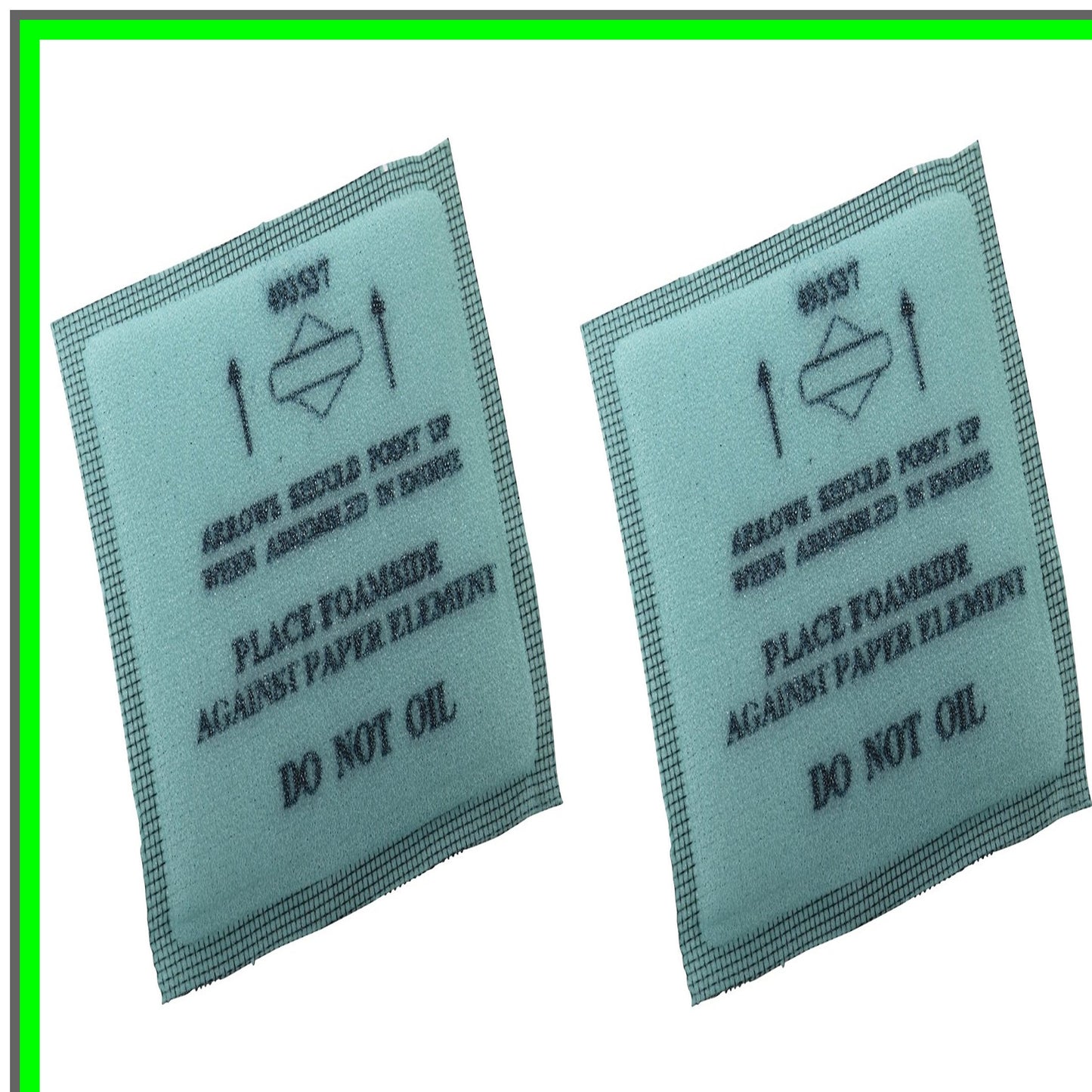 High-Performance OEM Flat Air Filter Pre-Cleaner 2 Pack for Optimal Engine Care