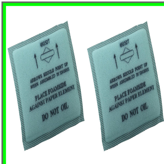 OEM Flat Air Filter Pre-Cleaner 2 Pack