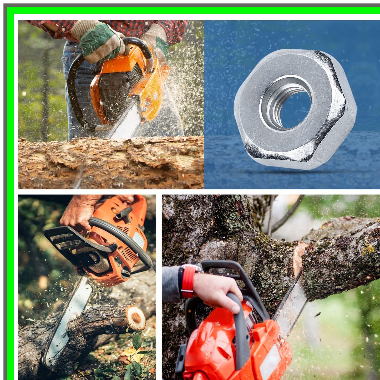Chainsaw Sprocket Cover Nut Kit for STIHL MS Series Replacement Parts