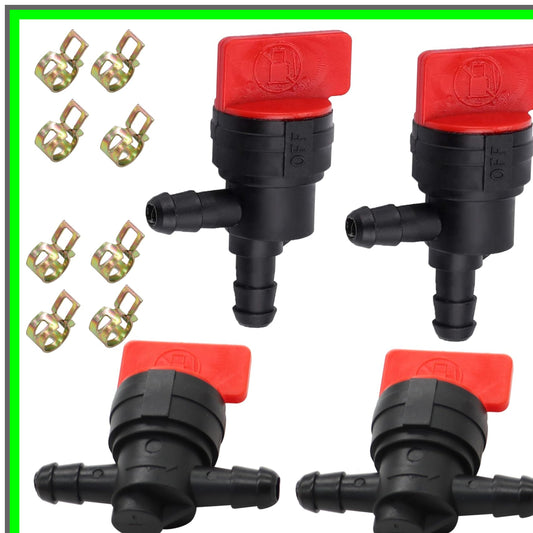 Right Angle Cut Off Valve Compatible with Briggs Stratton Gas Engines