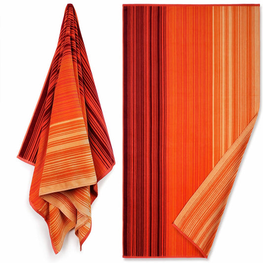 Reversible Large Beach Towel 34x64 inch