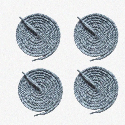 Grey Hoodie Drawstrings 6mm x 50 Inch (4 Pieces)