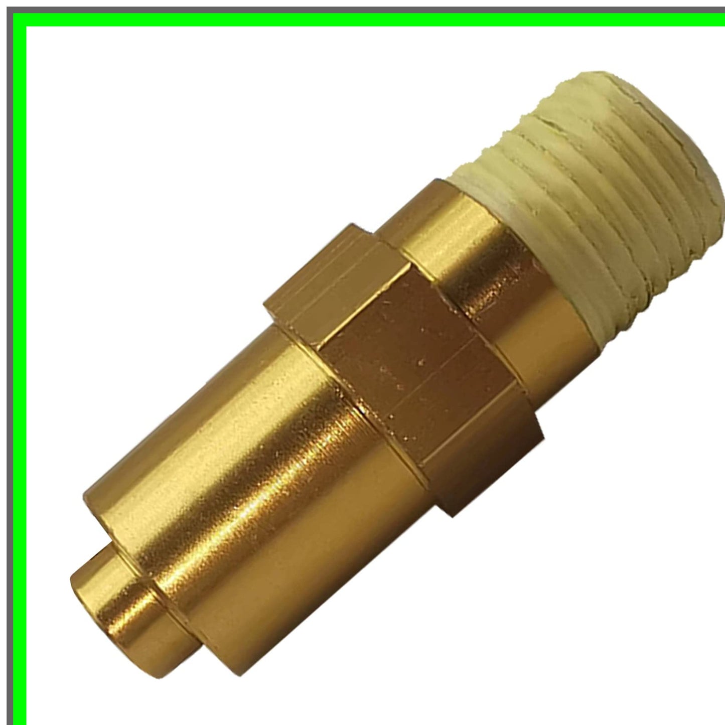 Thermal Relief Valve for Gas Pressure Washer Pumps 1/4 Inch NPT