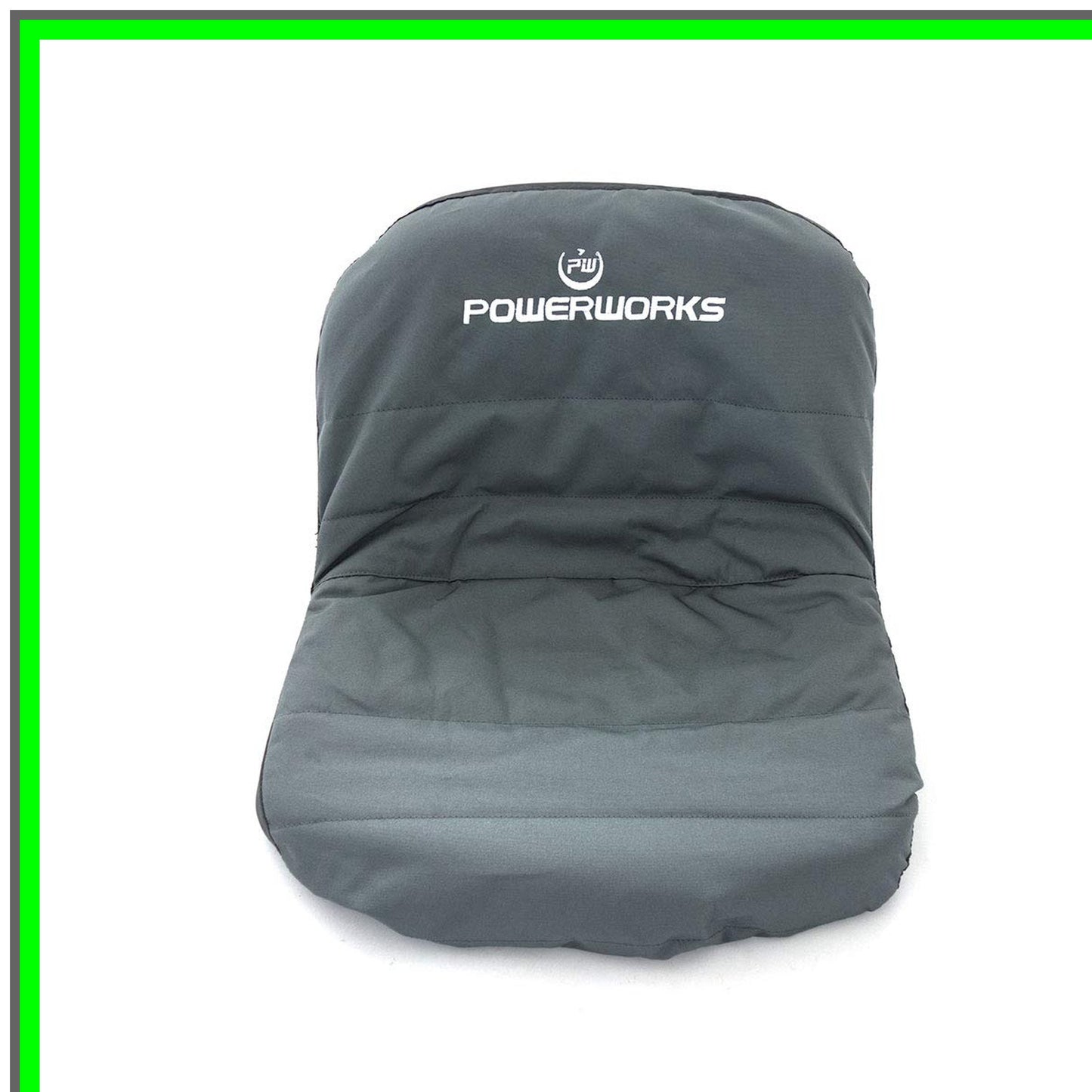 Weatherproof Riding Lawn Mower Seat Cover for Medium Size, Black