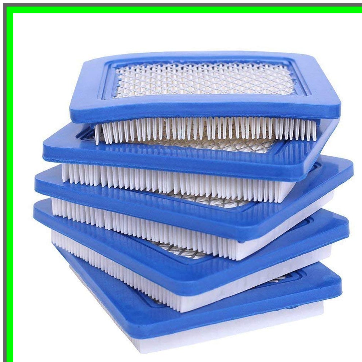 Briggs Stratton Compatible 5 Pack Air Filter for Lawn Mowers