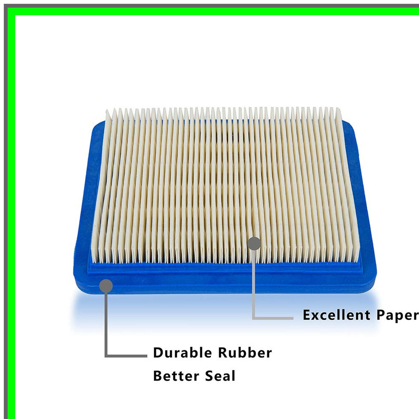 Briggs Stratton Compatible 5 Pack Air Filter for Lawn Mowers