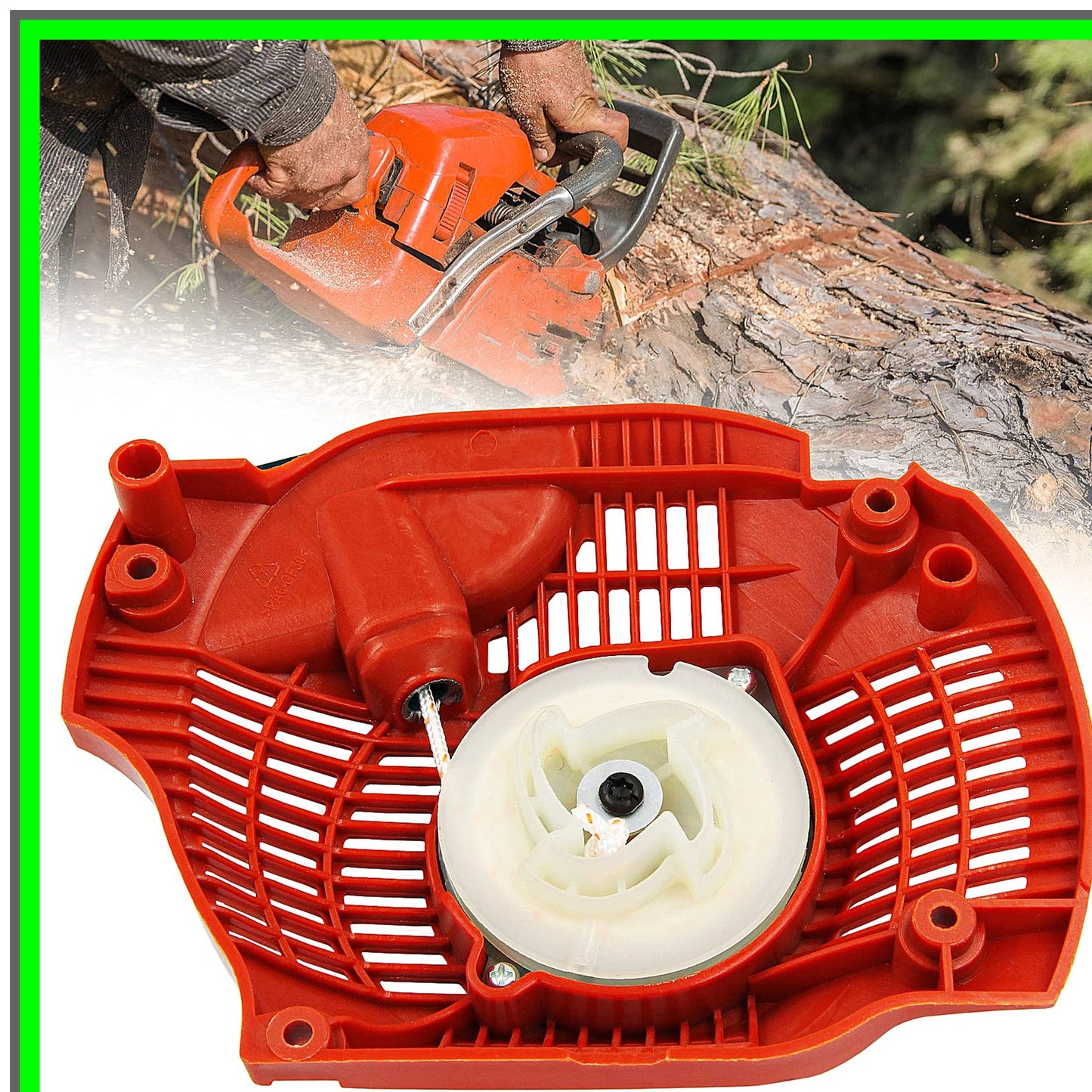 Husqvarna Chainsaw Recoil Starter Assembly for 445 450 Models Replacement