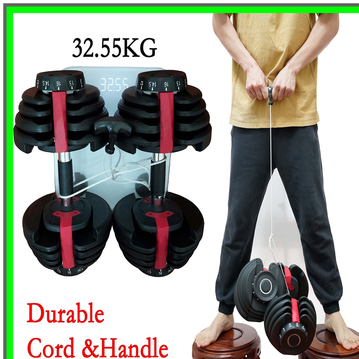 Pull Cord Starter Rope Set with Recoil Handle for 196cc Engines and Mini Bikes