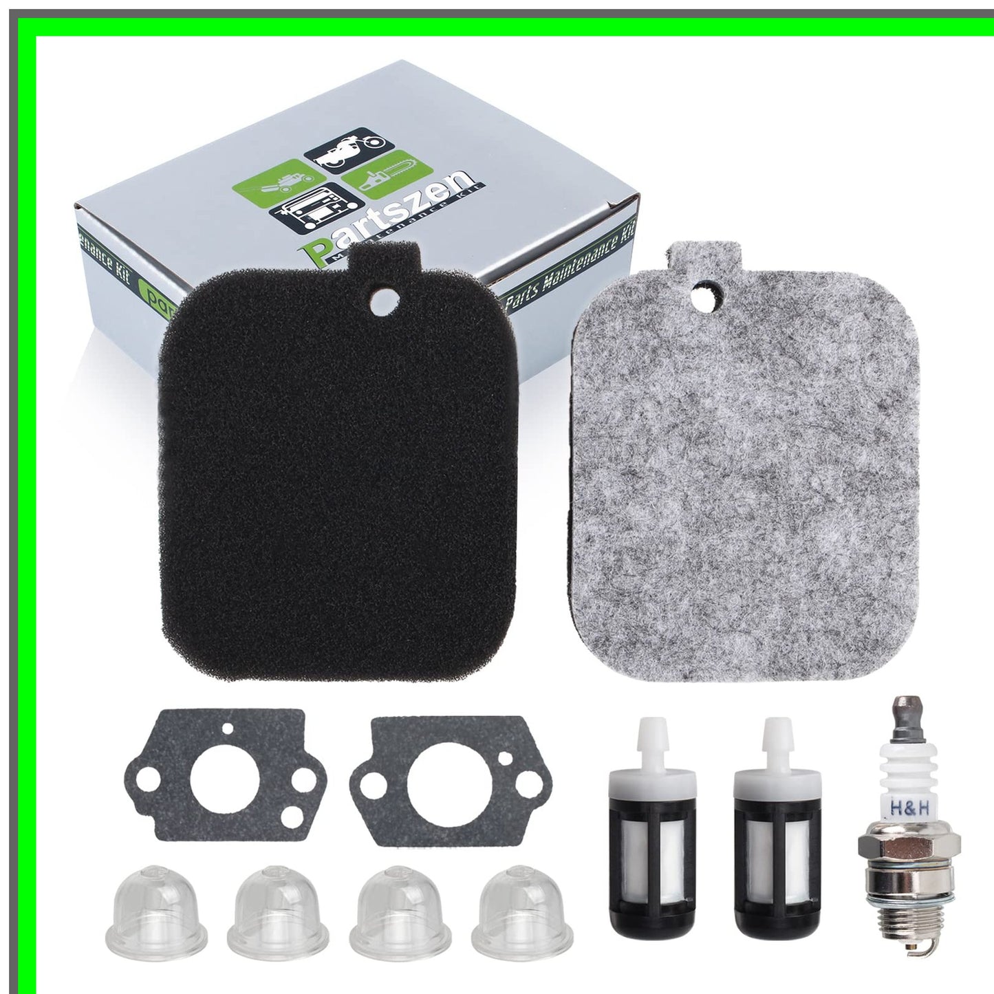 Stihl Blower Tune-Up Kit with Air Filter, Fuel Filter, Spark Plug, Primer Bulb