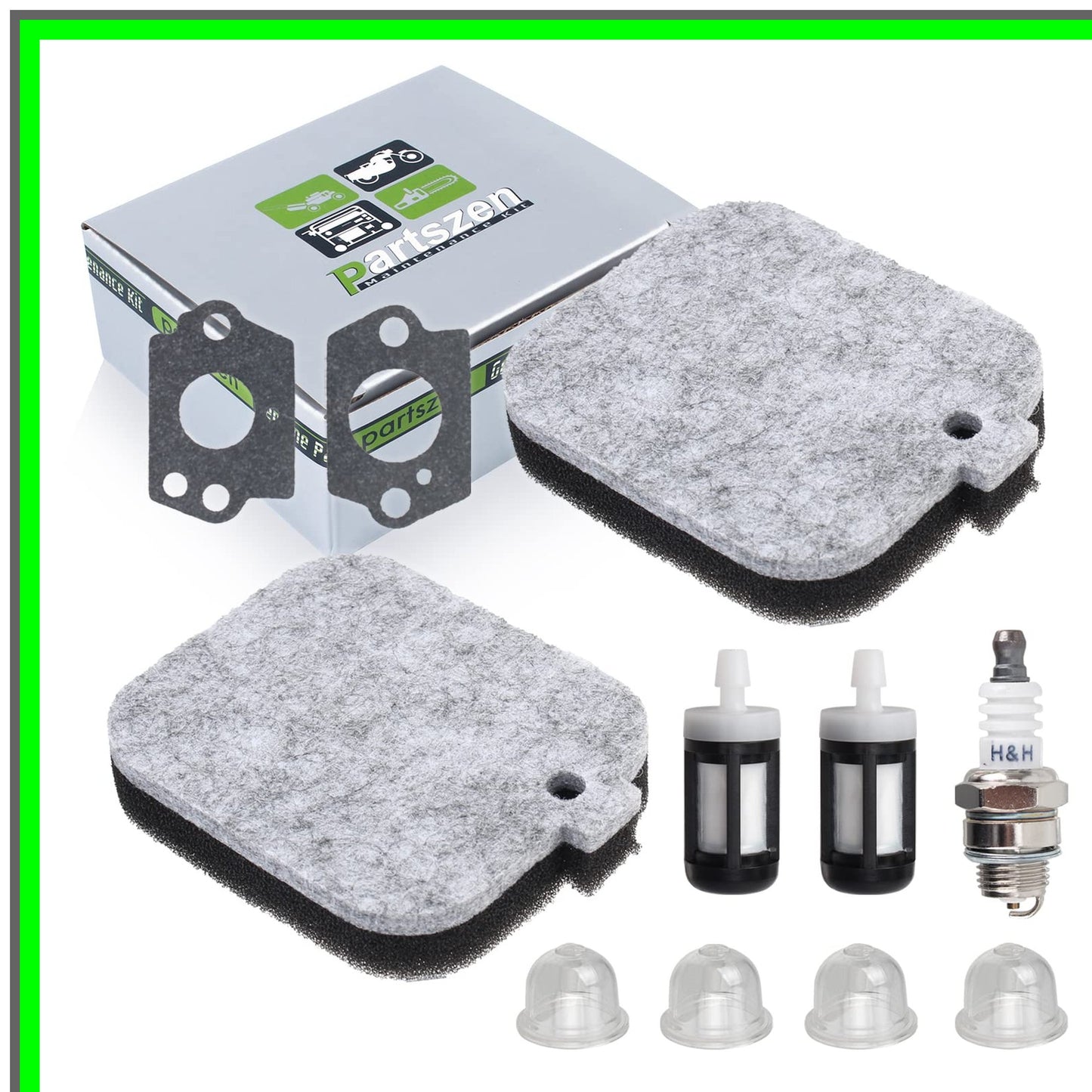 Stihl Blower Tune-Up Kit with Air Filter, Fuel Filter, Spark Plug, Primer Bulb