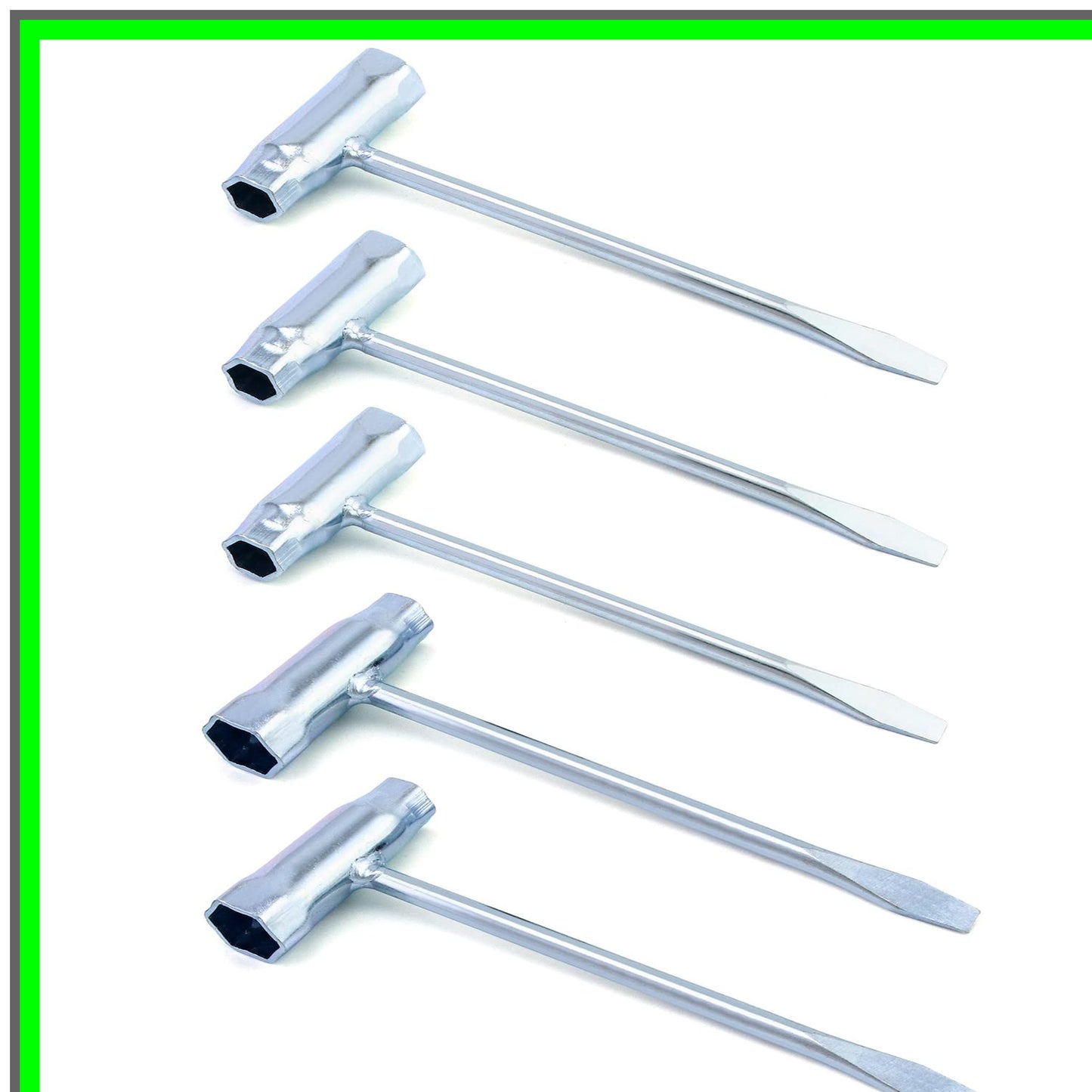 Chainsaw Scrench Tool Set - 5-Pack T-Bar Wrench and Screwdriver Combo