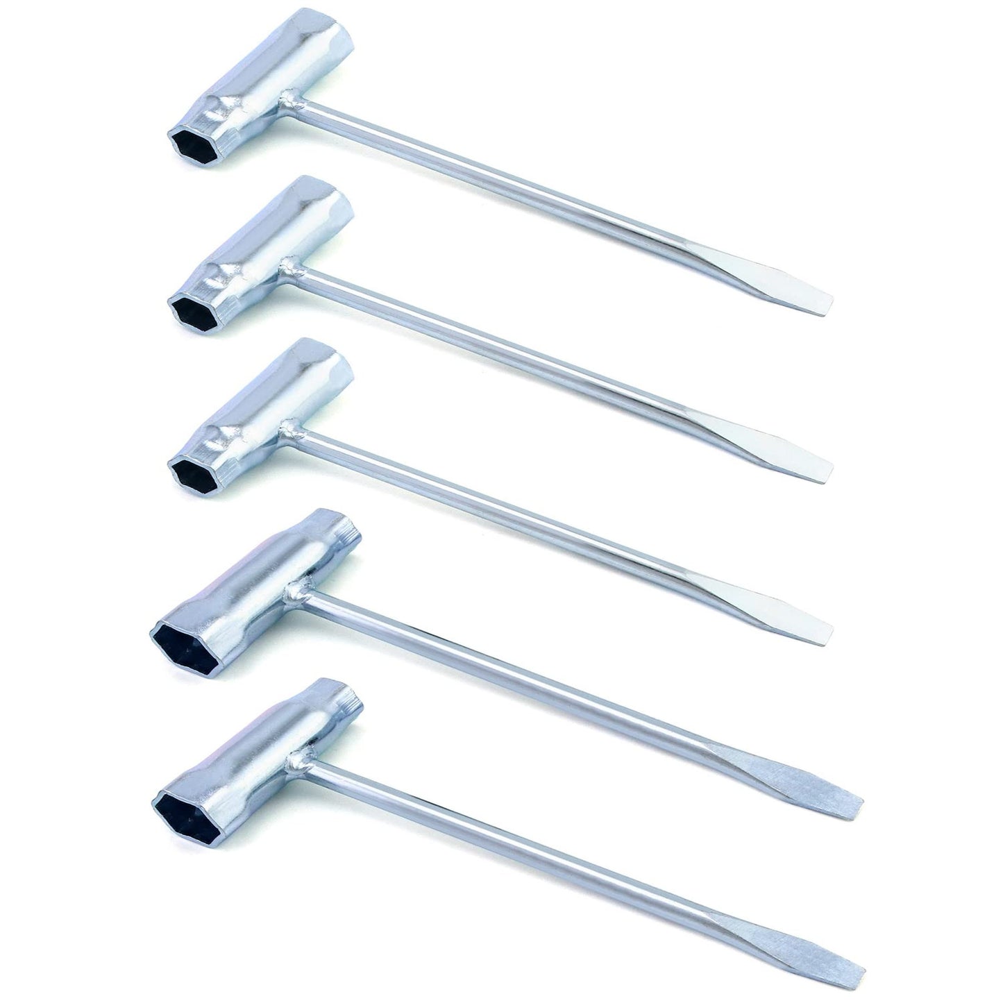 Chainsaw Scrench Tool Set - 5-Pack T-Bar Wrench and Screwdriver Combo