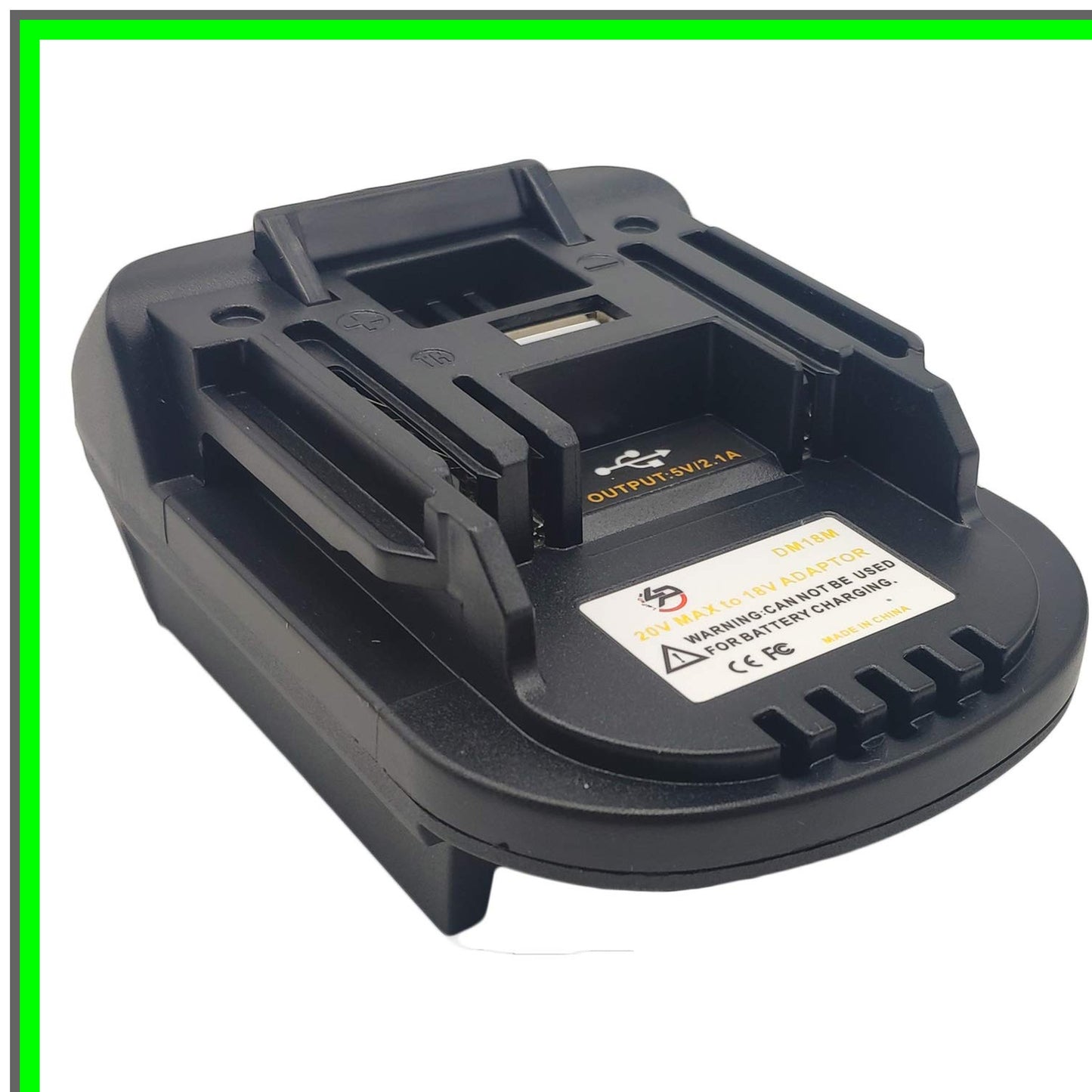 20V to 18V Battery Adapter for Makita Lithium BL1830 BL1840 BL1850