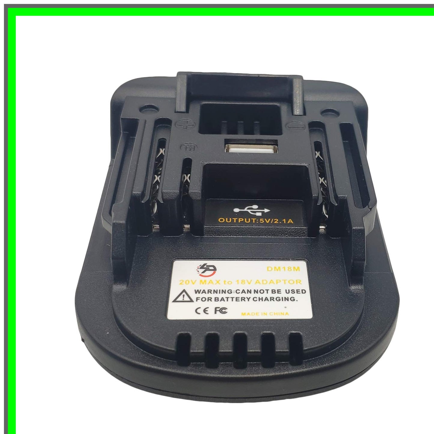 20V to 18V Battery Adapter for Makita Lithium BL1830 BL1840 BL1850