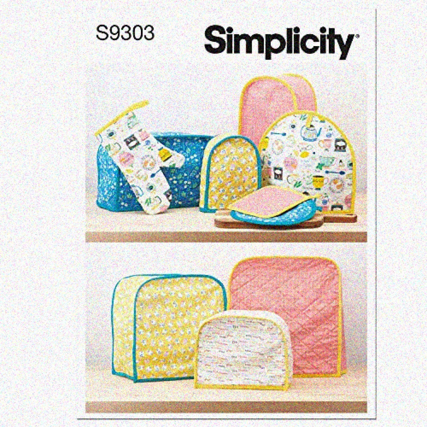 Kitchen Appliance Covers, Oven Mitt, Pot Holder Packet